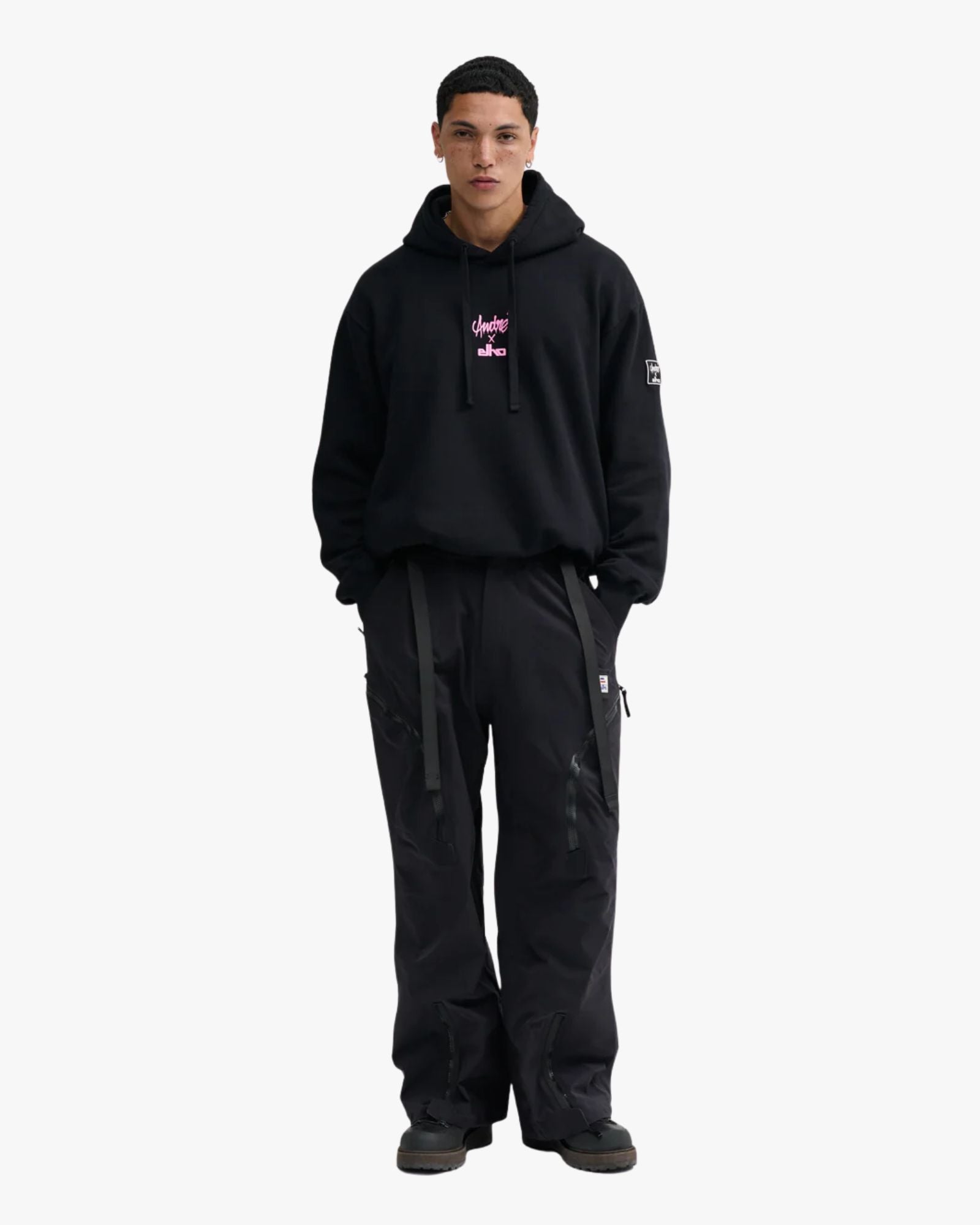 Mars Andre x Elho Hoodie Black