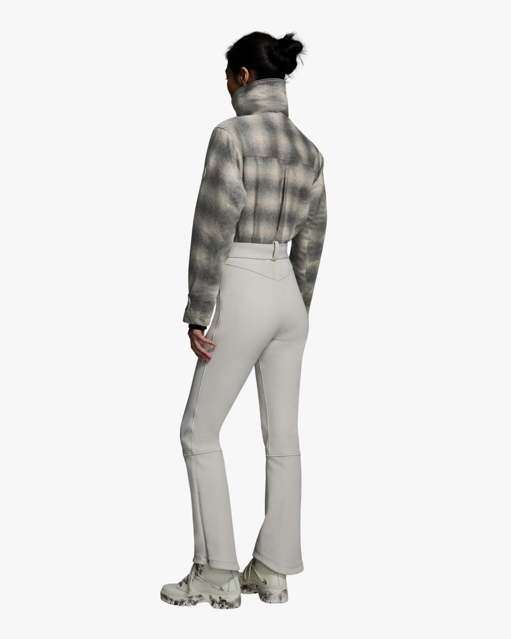Ski Suit Plaid Smoke & Stone