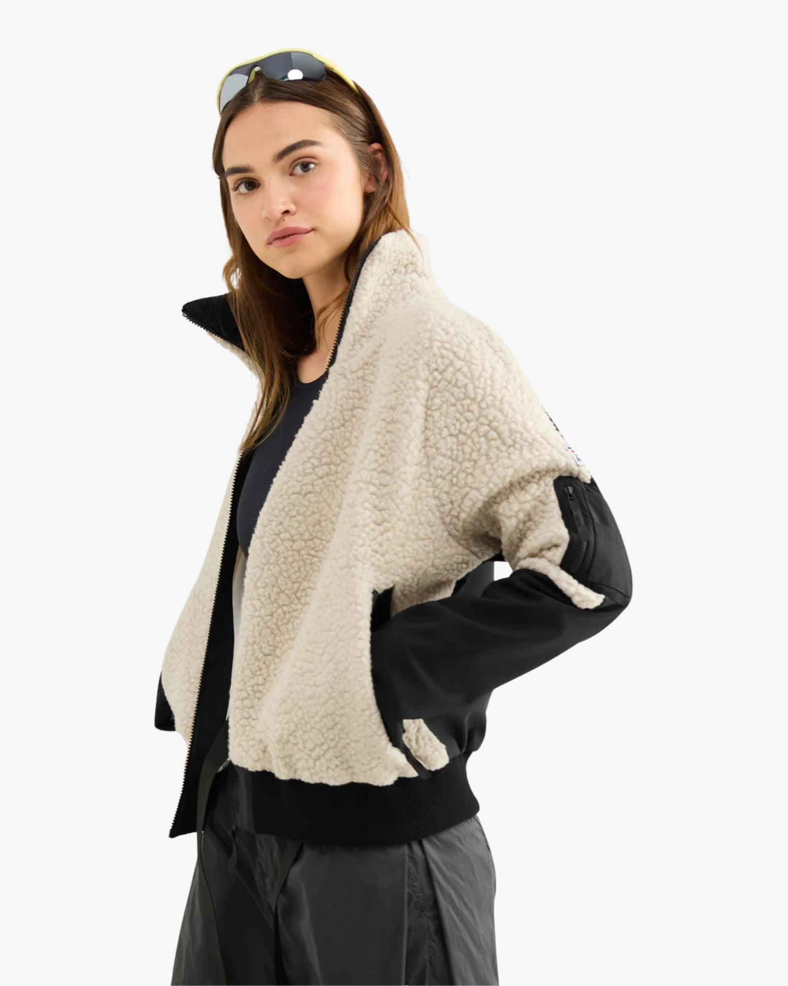 Hill Fleece Liner Offwhite Jacket