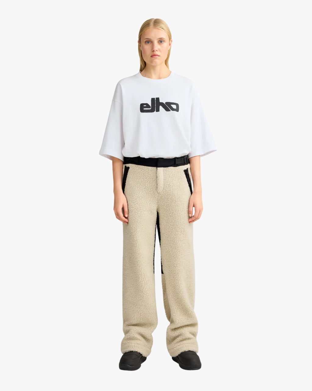 Satellite Fleece Pants Offwhite