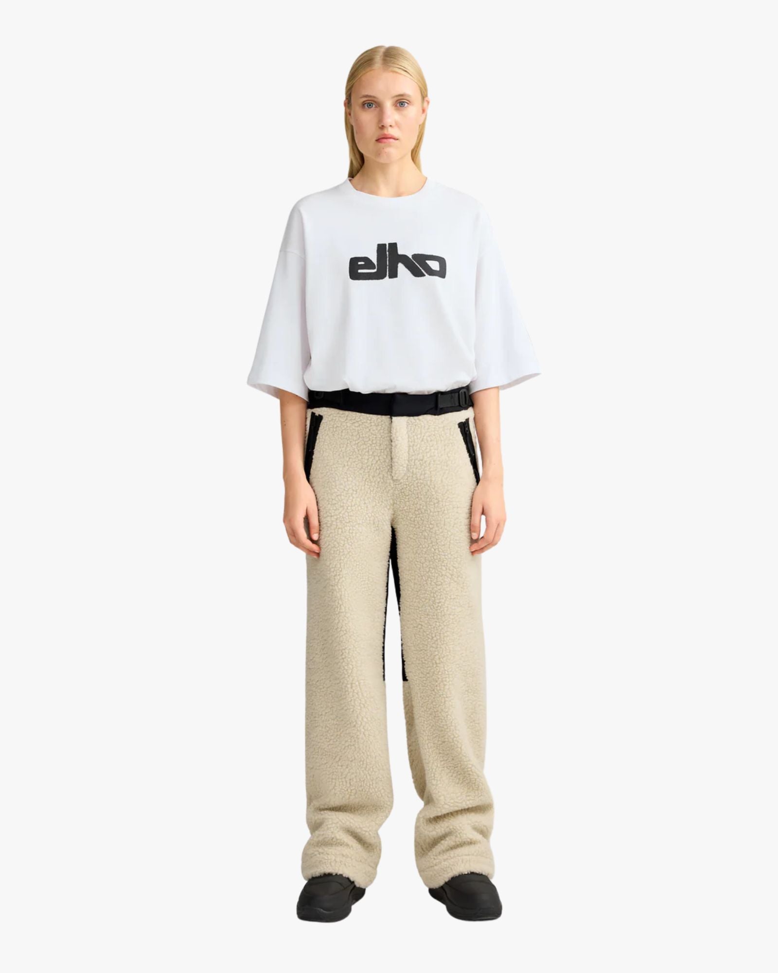 Satellite Fleece Pants Offwhite
