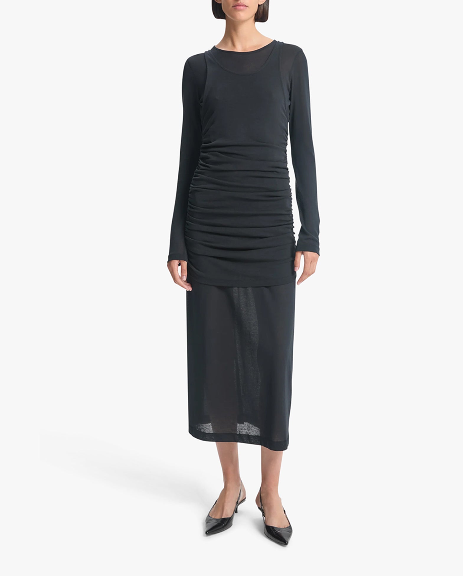 Rigel Crepe Dress