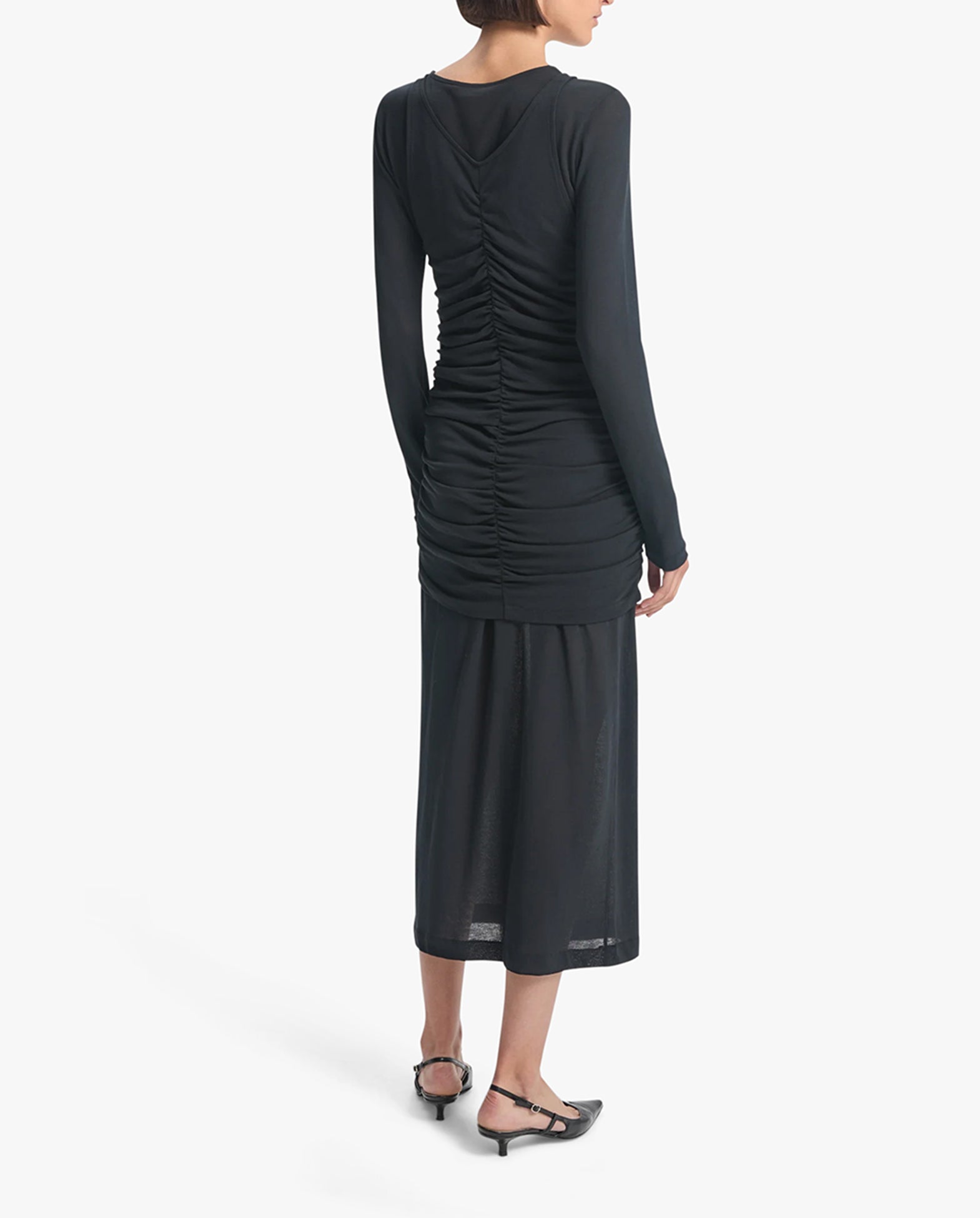 Rigel Crepe Dress