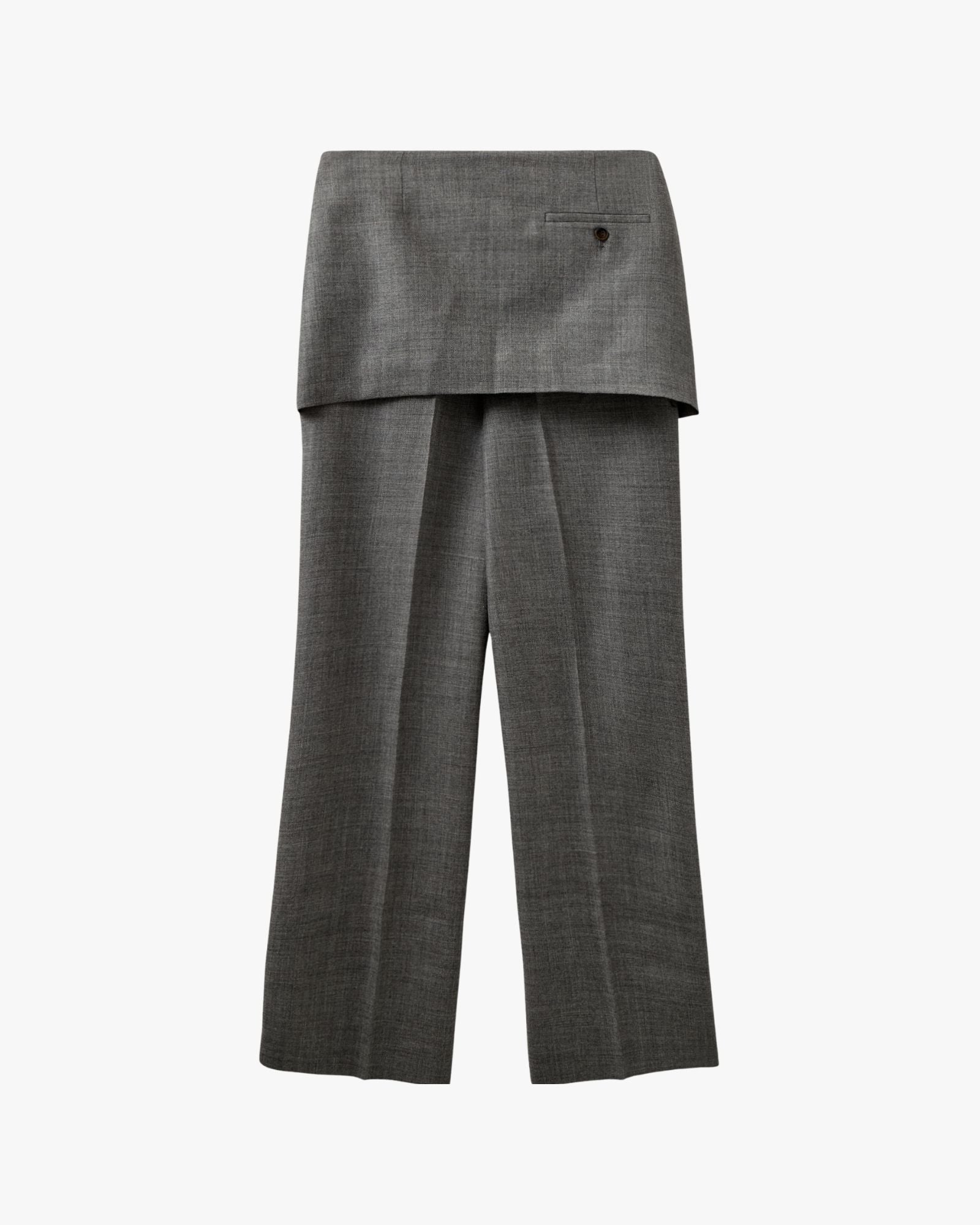 Pine Skirt Pants Grey Melange