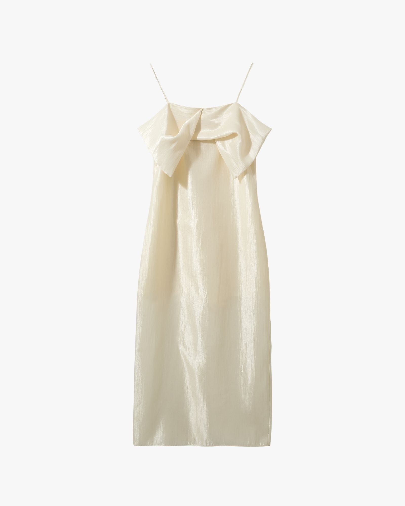 Porcha Drape Dress Macadamia