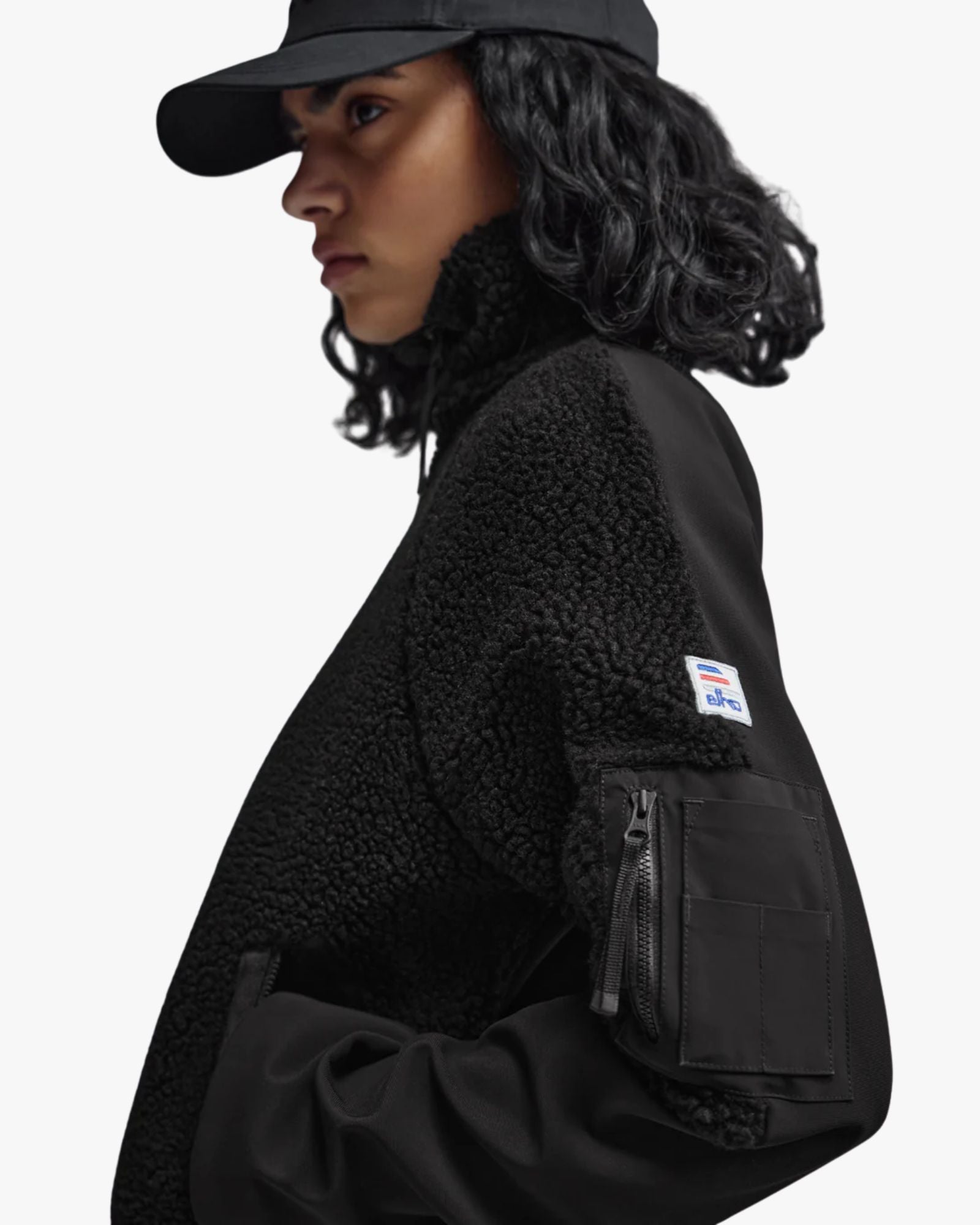 Hill Fleece Liner Black Jacket