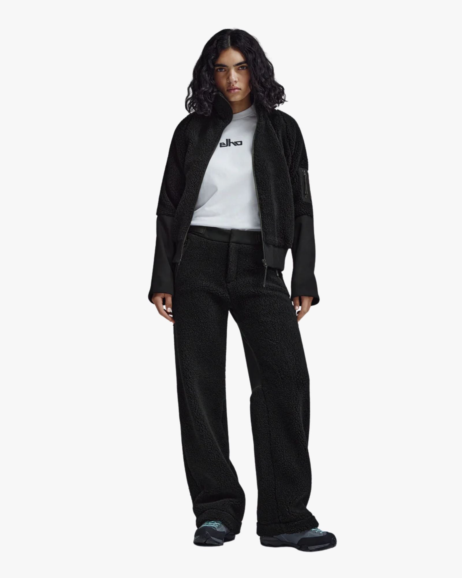 Satellite Fleece Pants Black