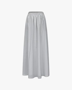 Tinted Striped Echo Pleated Skirt