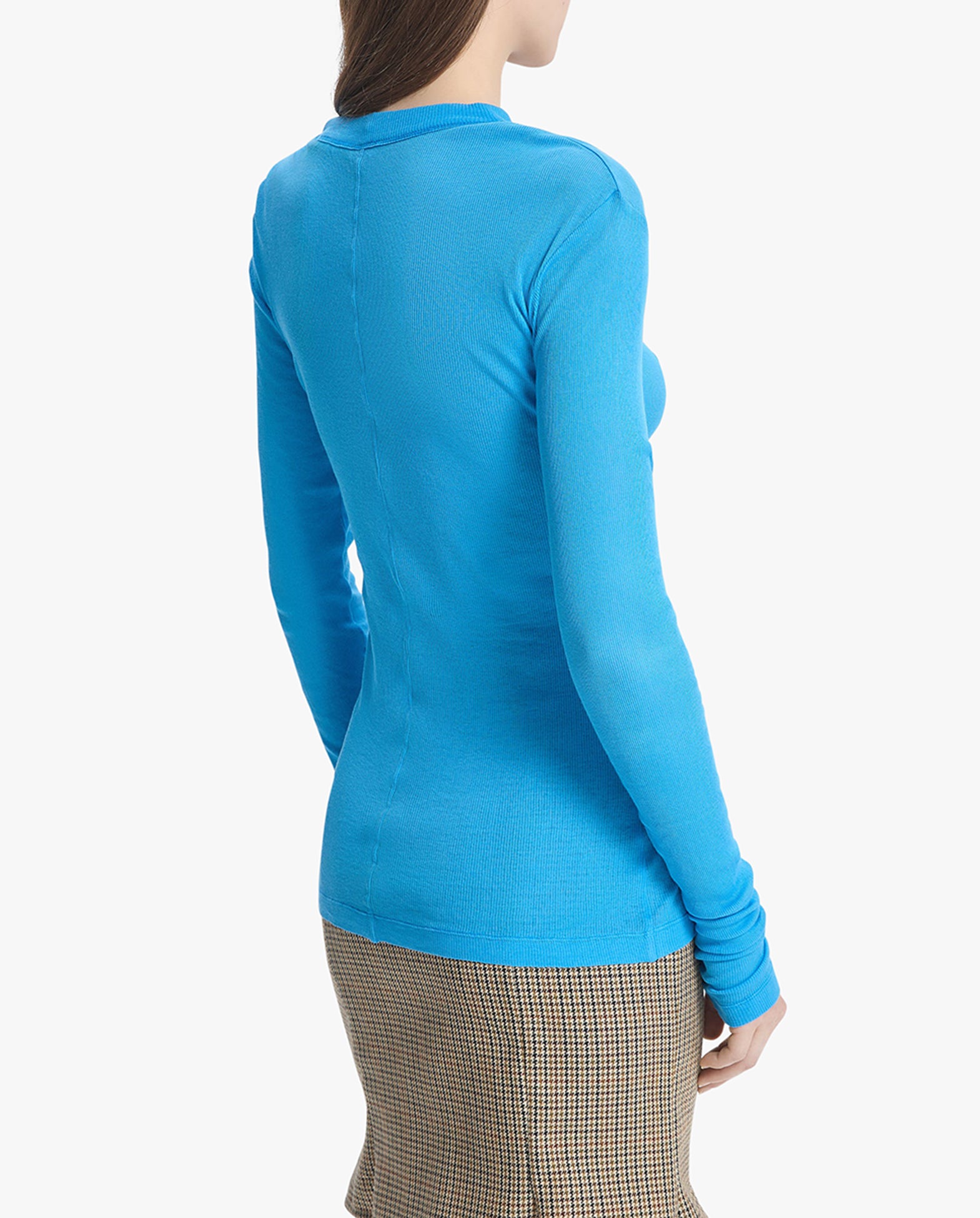 Long-Sleeve Jersey Aqua
