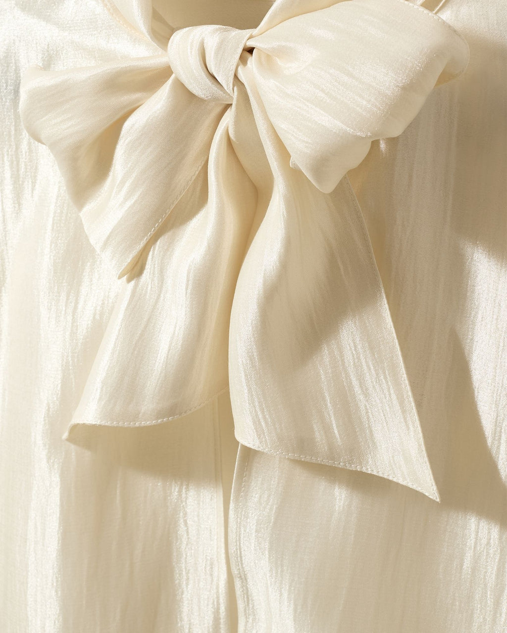 Porcha High-Neck Shirt Macadamia