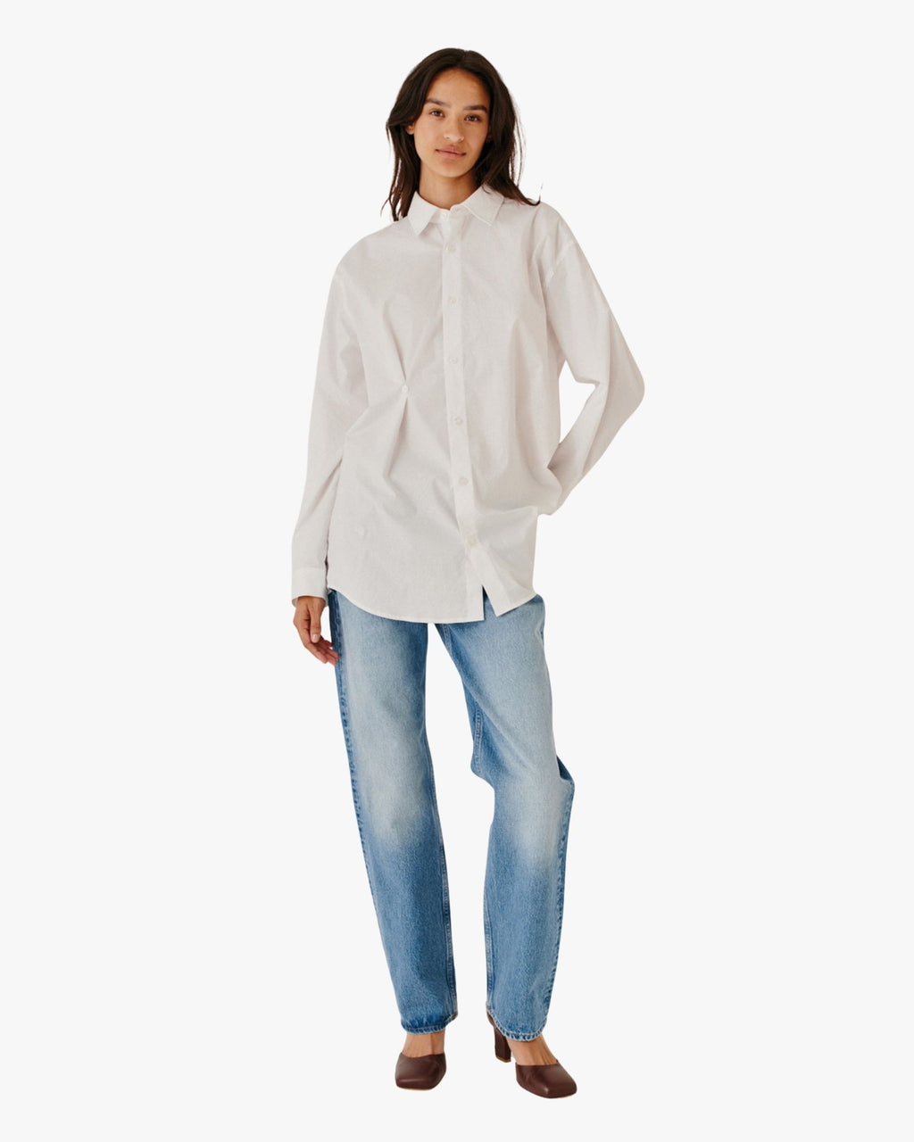 Cyprus Button Shirt  White