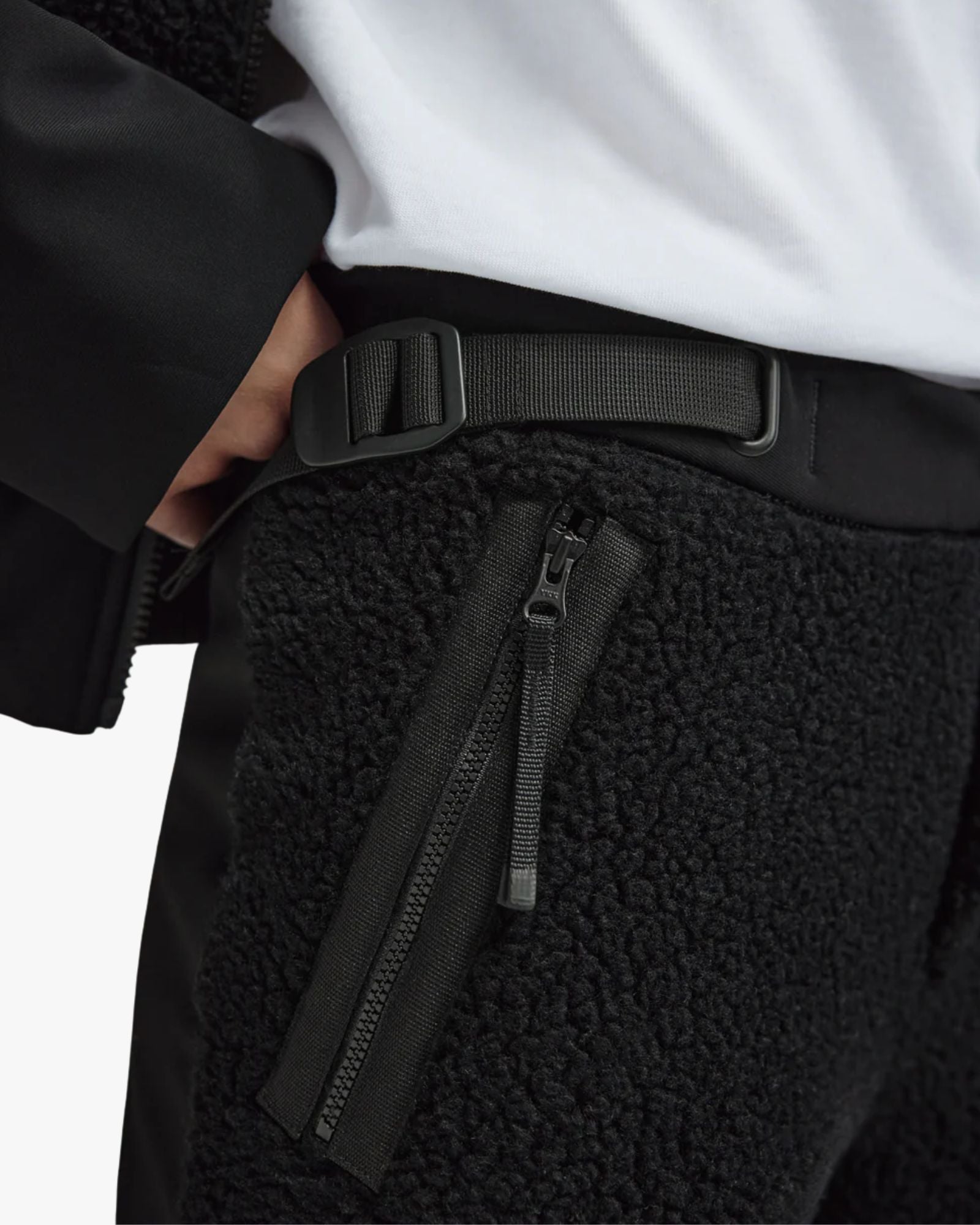 Satellite Fleece Pants Black