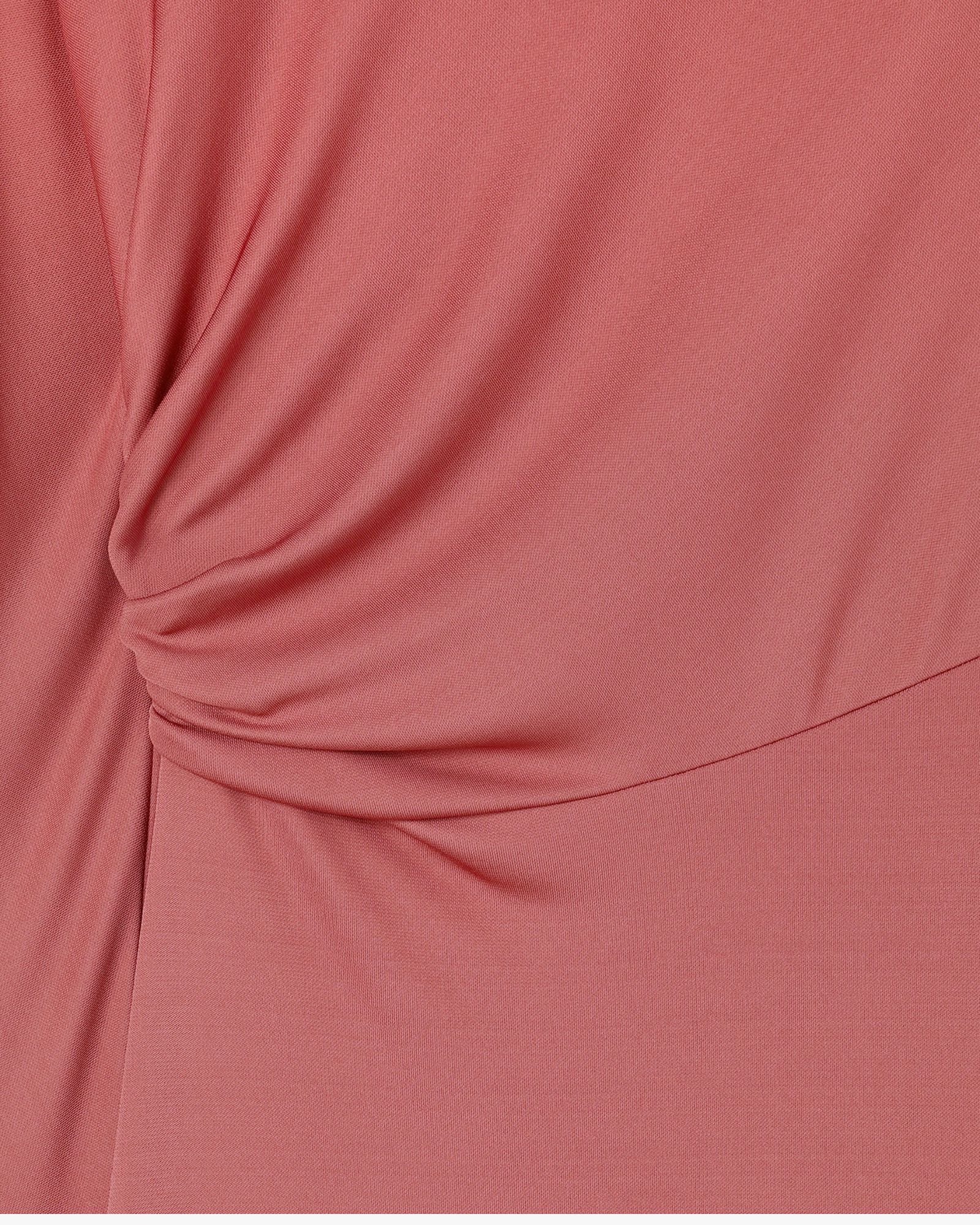 Jersey Wrap Dress Pink Rose