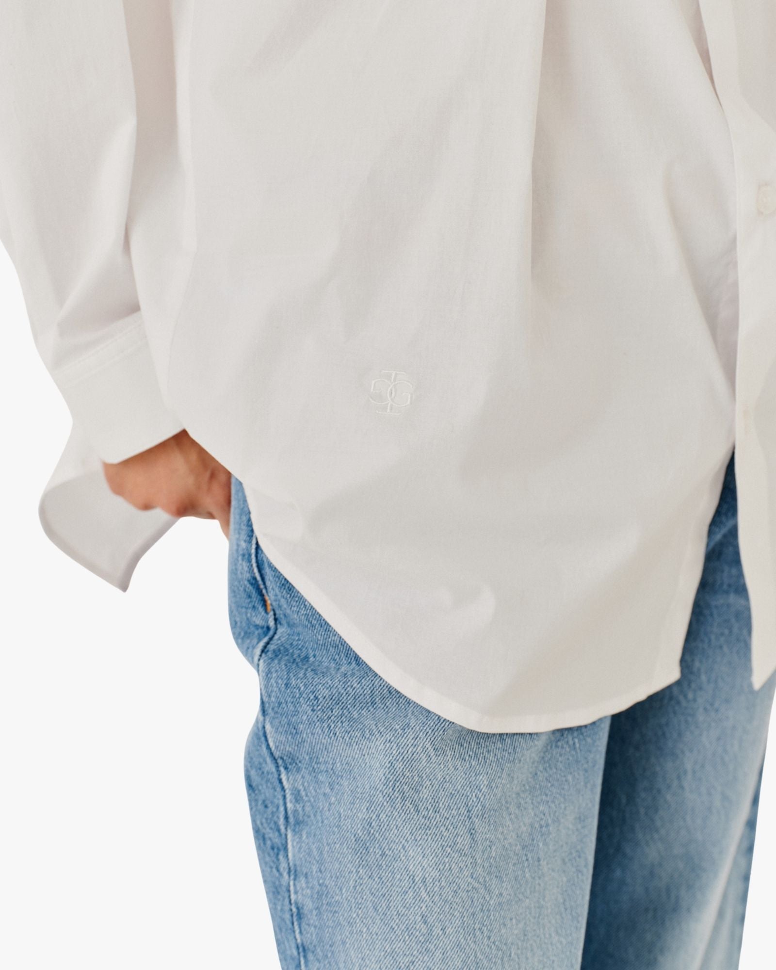 Cyprus Button Shirt  White