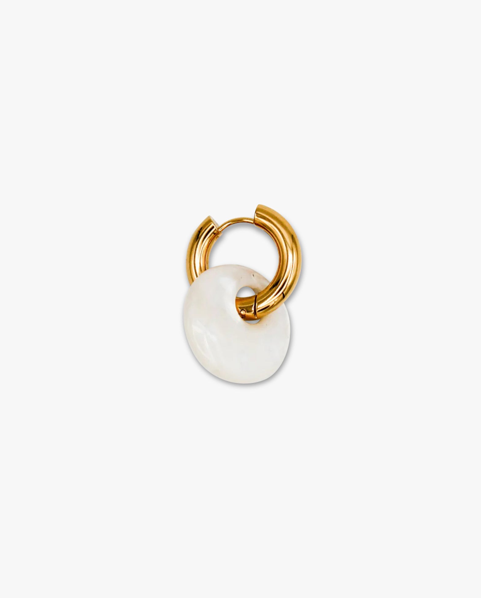 Dougy Earring With Mother Of Pearl