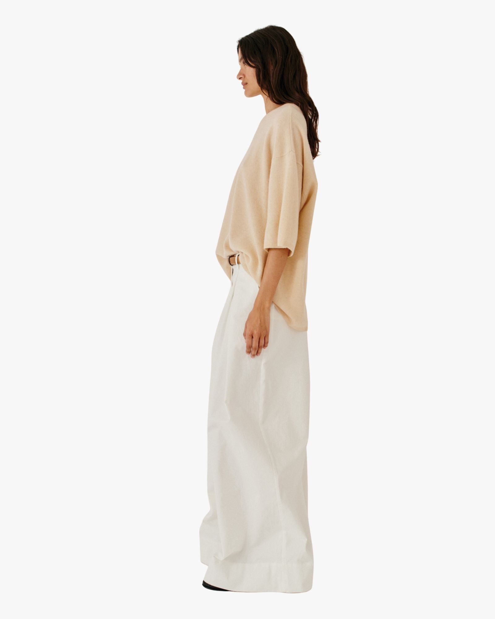 Como Oversized Tee Macadamia