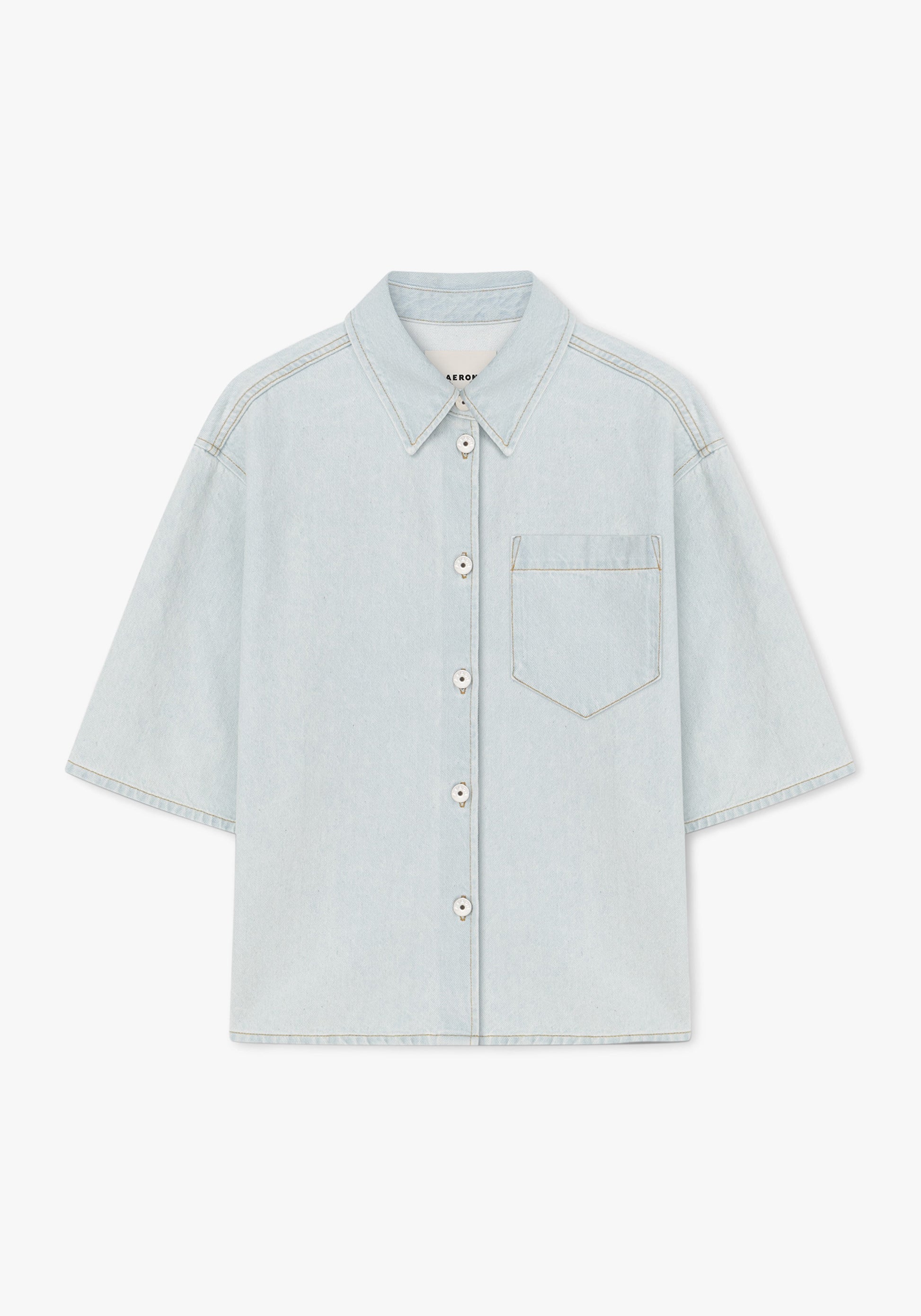 Abbott Denim Shirt Light Blue