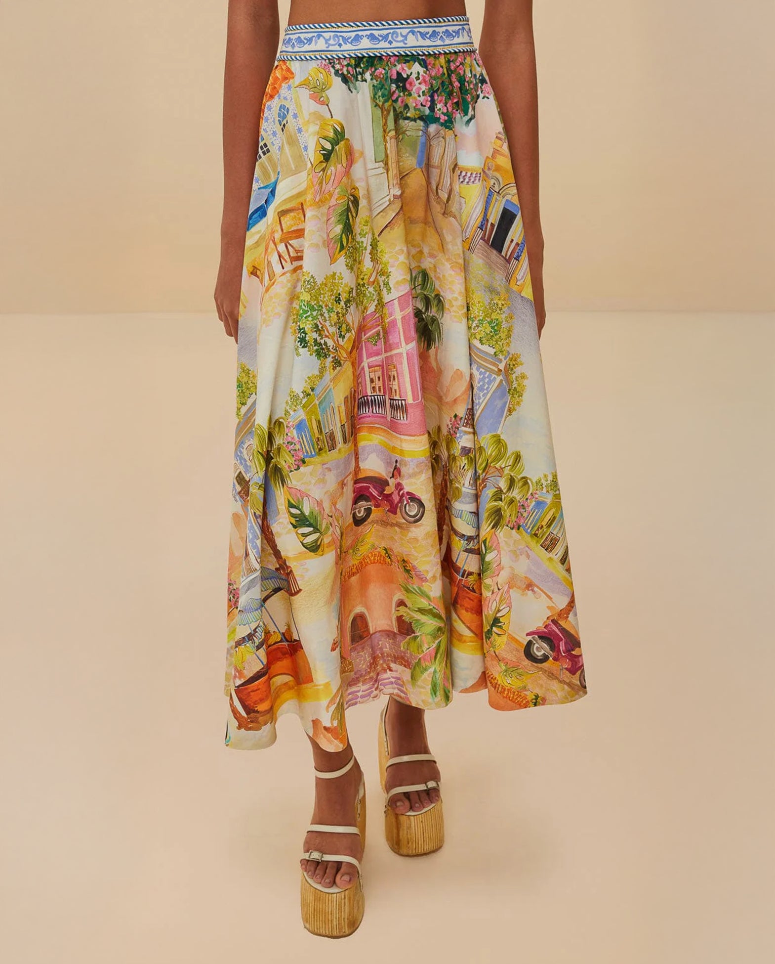 Aracati Midi Skirt