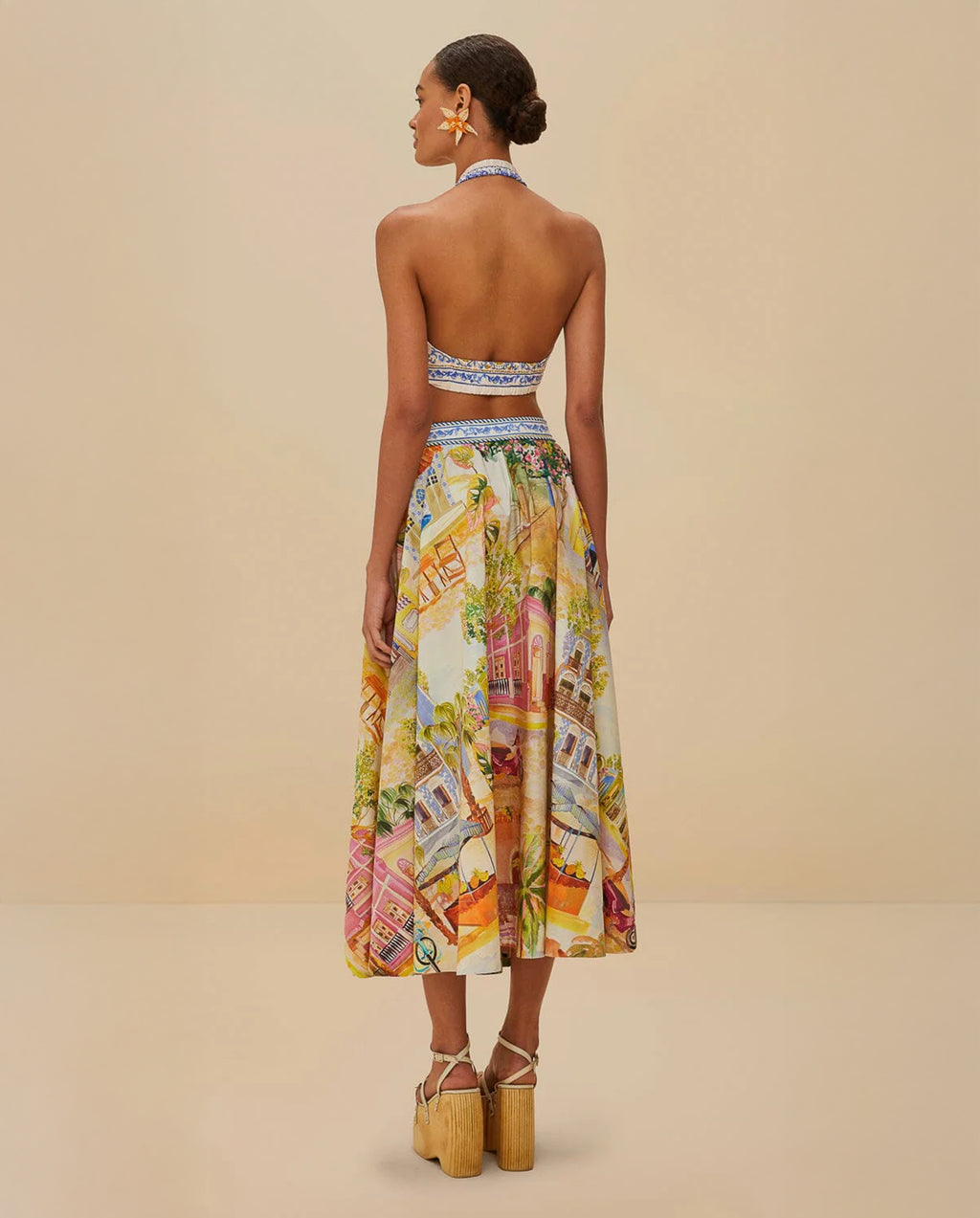 Aracati Midi Skirt