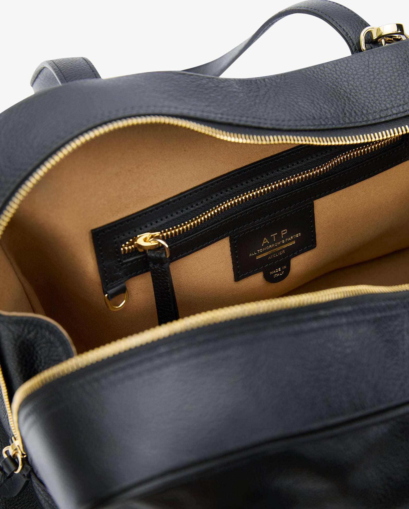 Noale Black Grained Calf