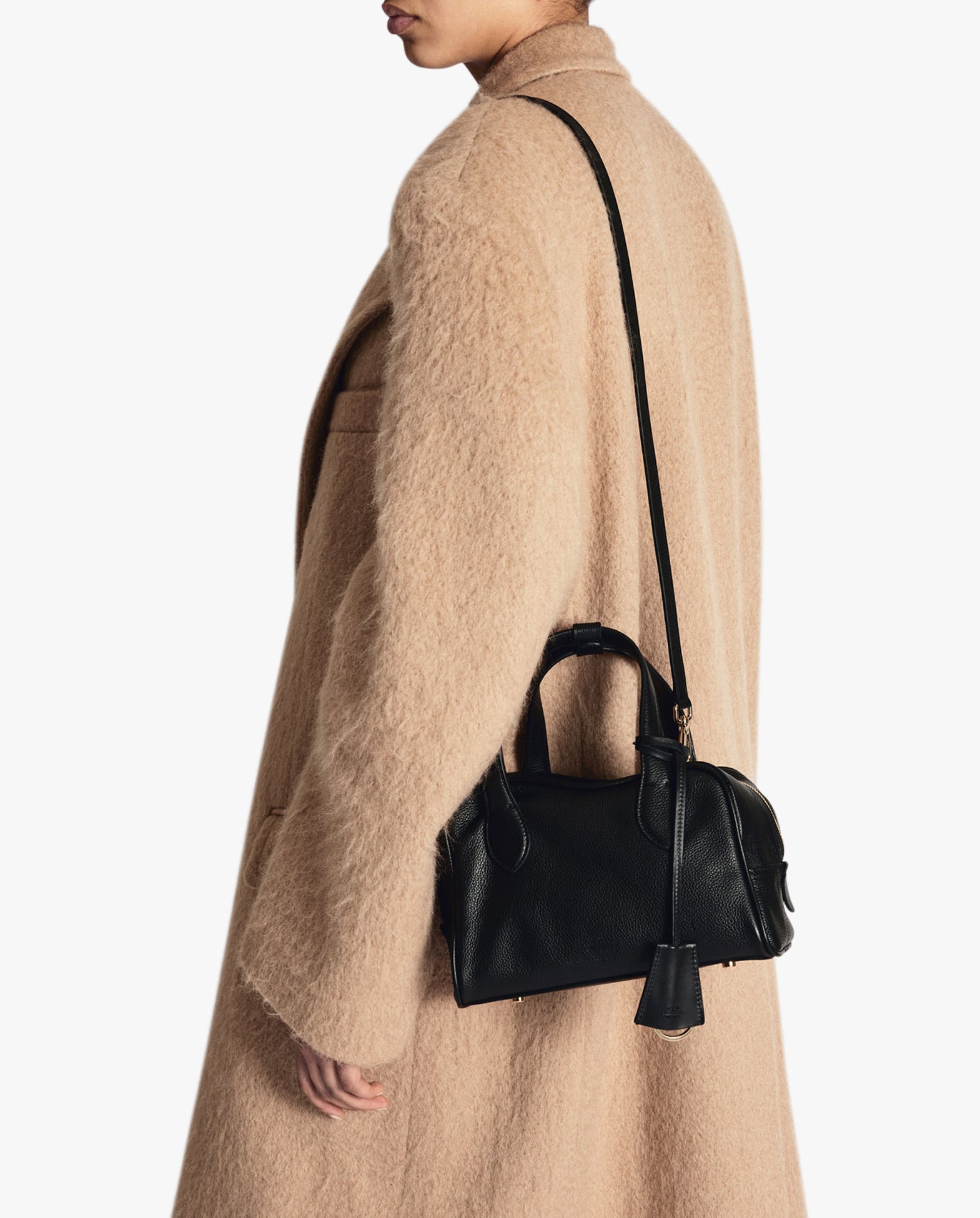 Ormelle Black Grained Calf