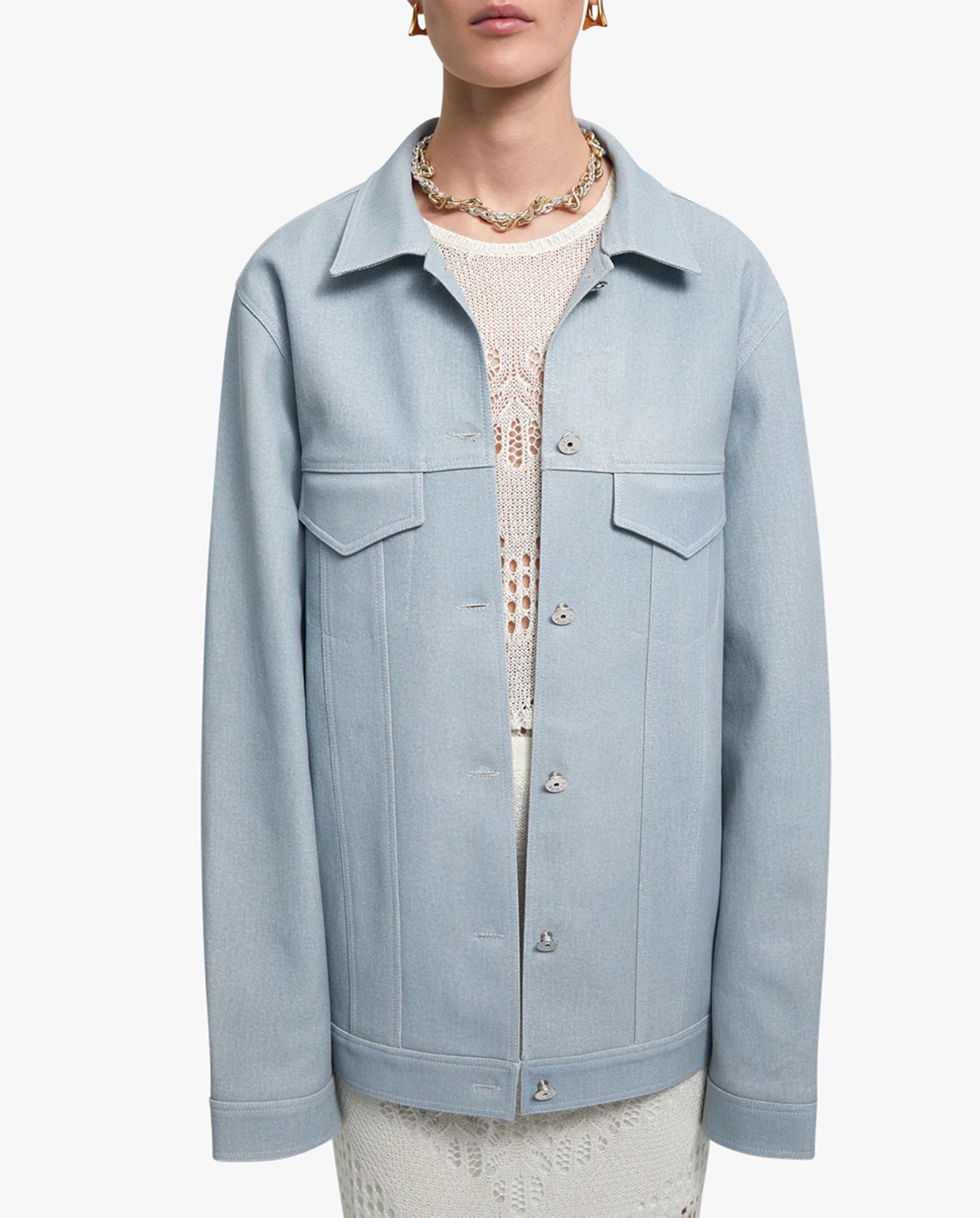 Lionel Leather Tromp-L'oeil Jacket
