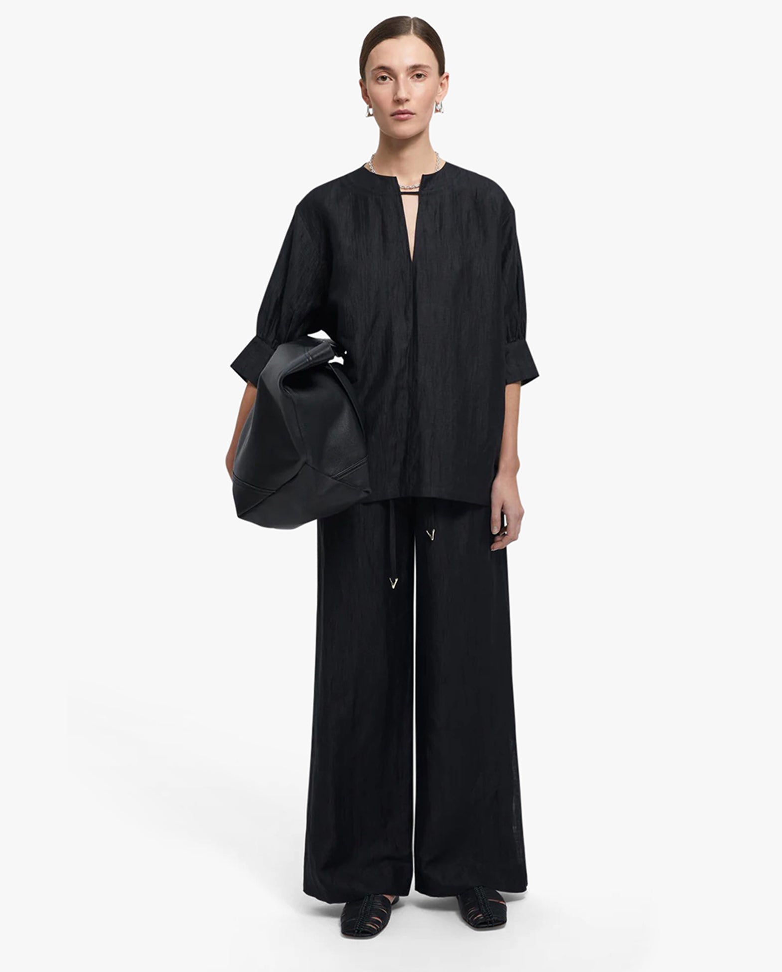 Stacy Linen Blouse