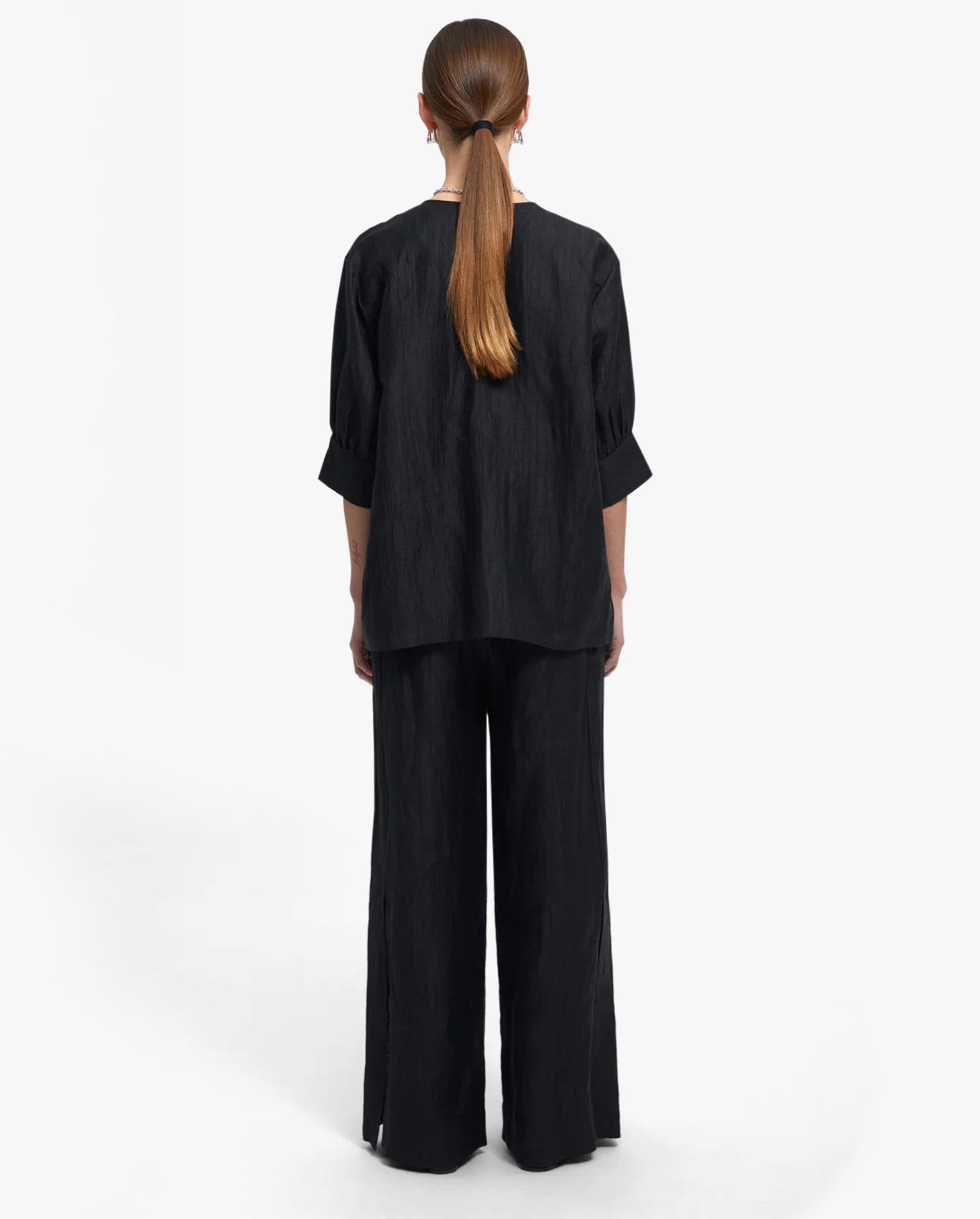 Stacy Linen Blouse