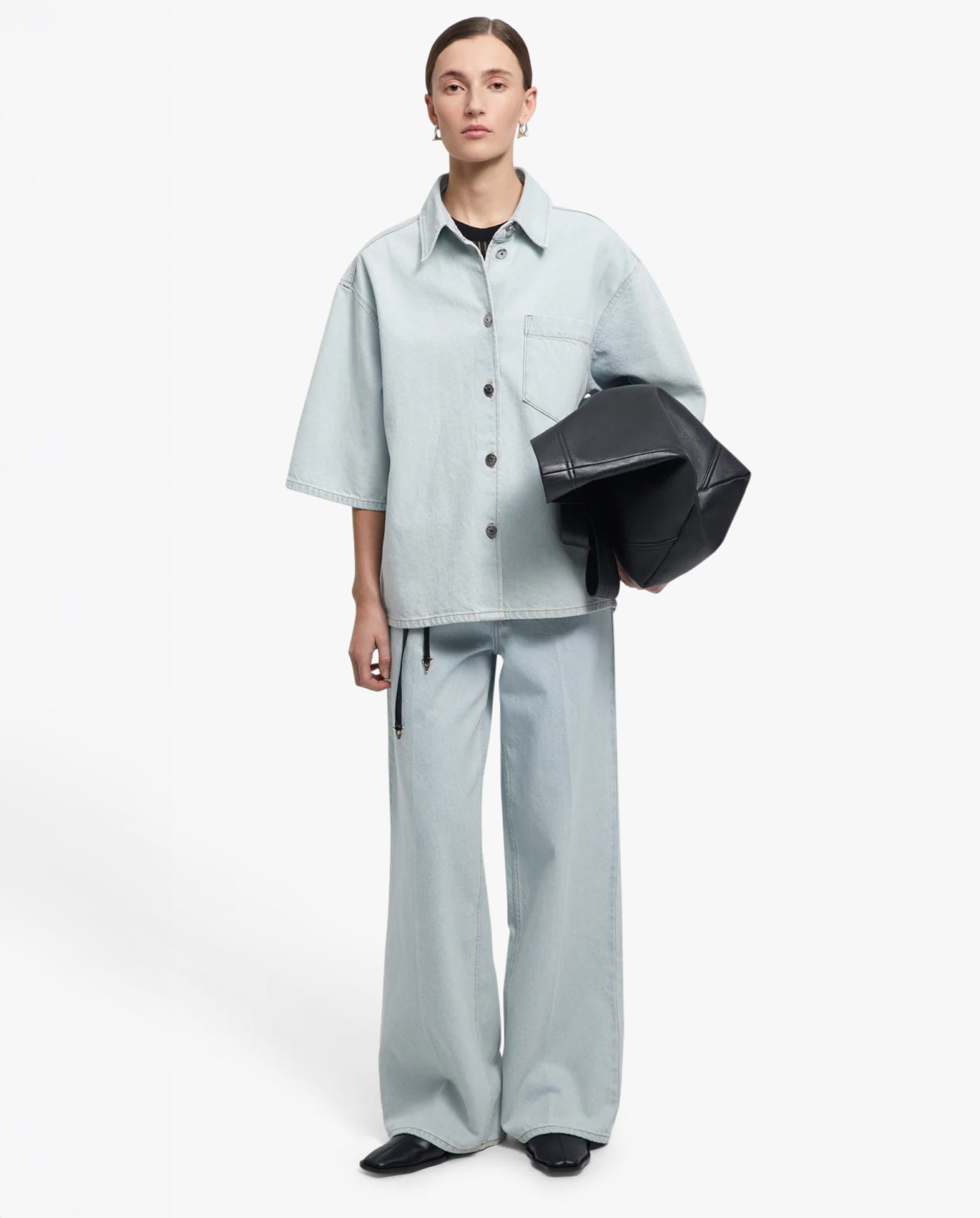 Abbott Denim Shirt Light Blue