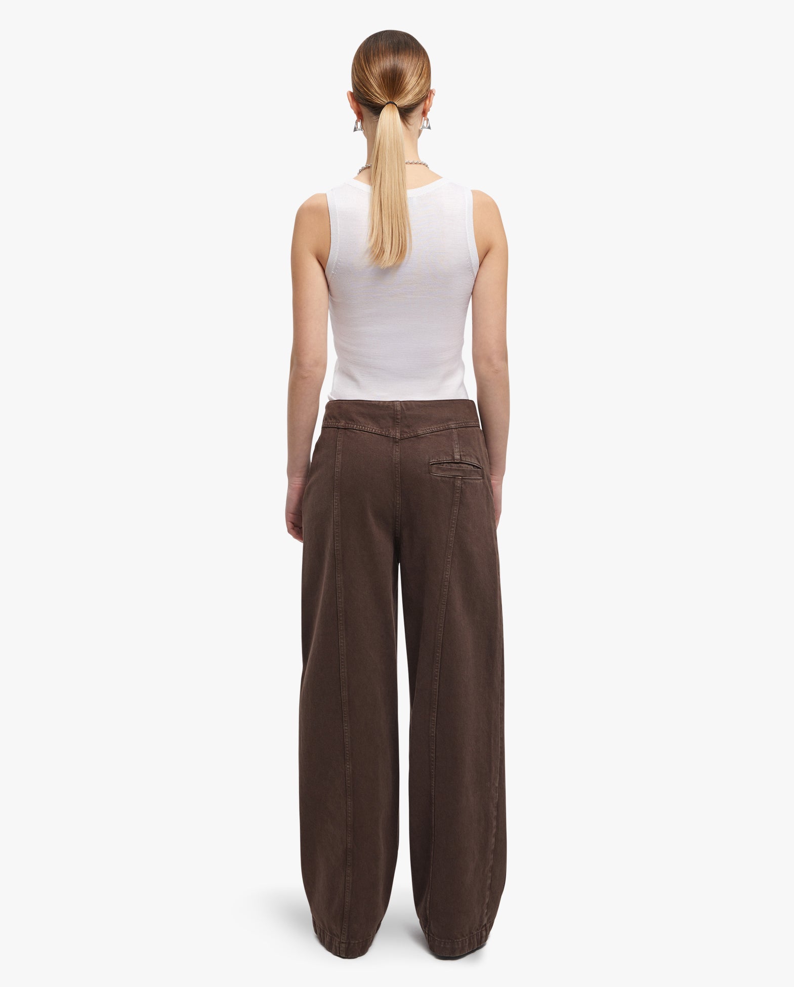 Abe Wide-Leg Denim Pants