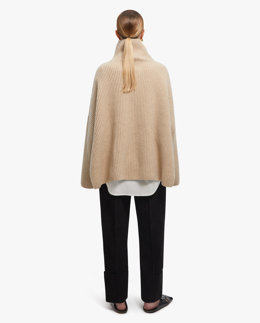 Salt Chunky Merino-Wool Turtleneck