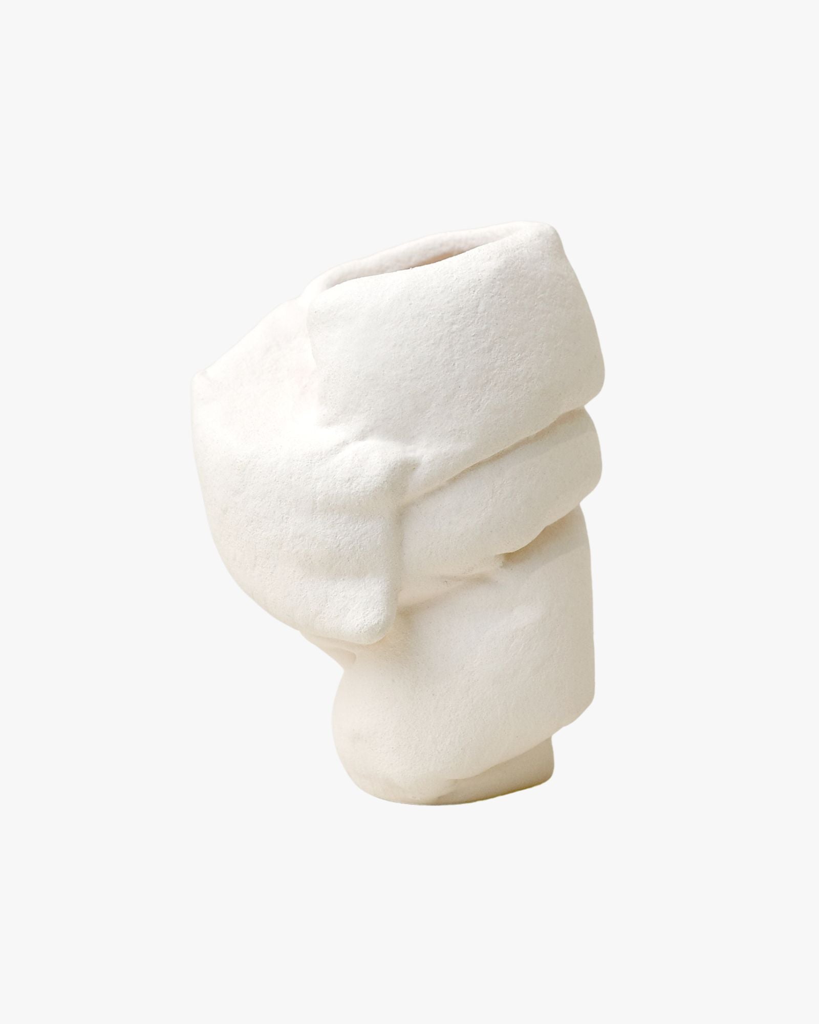 Well Wrapped Small Vase in Texture Beige