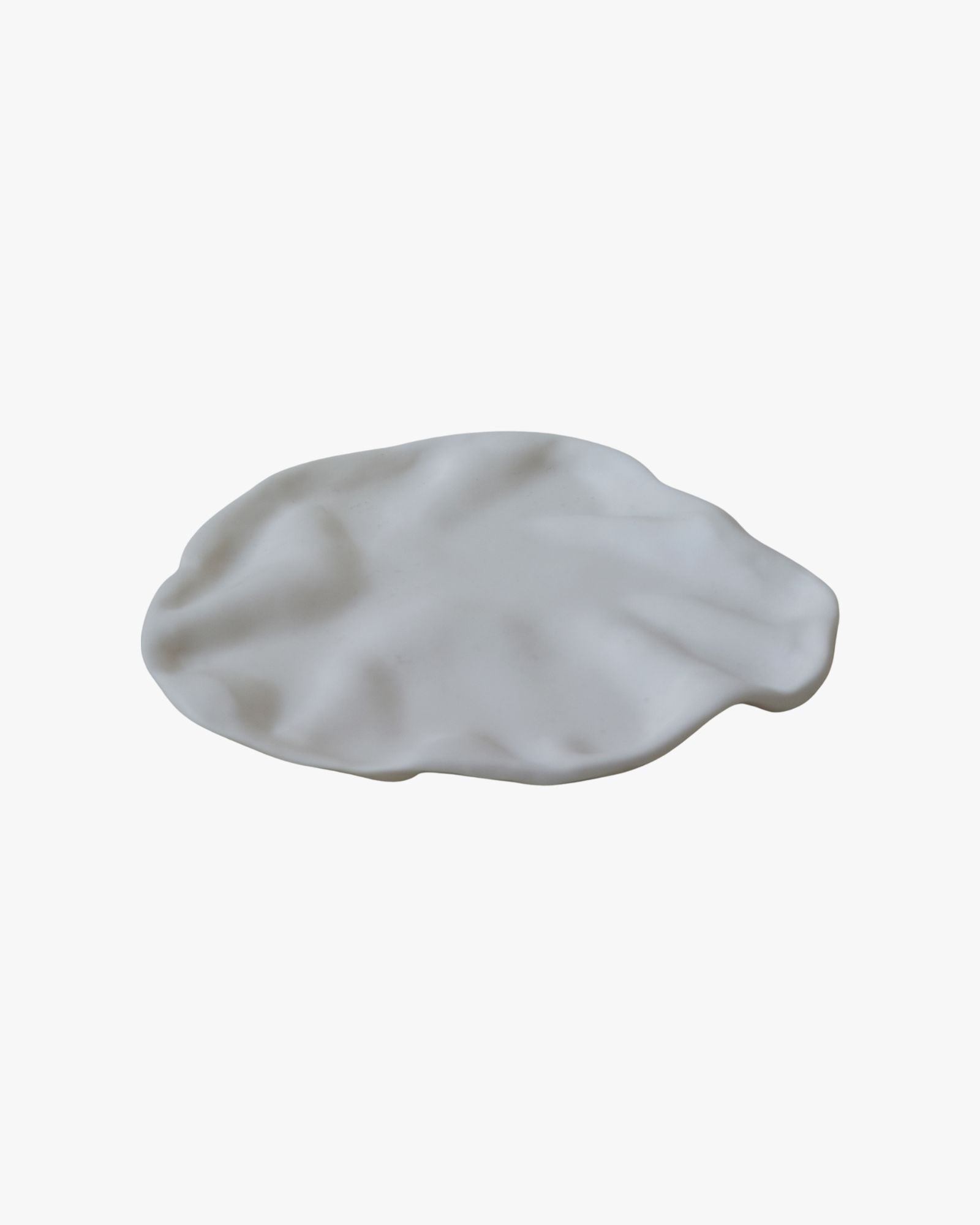 The Perfect Plate to Confound an In-Law Matte White