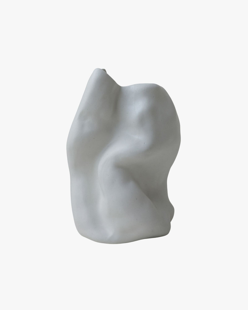 Medium Vessel Matte White