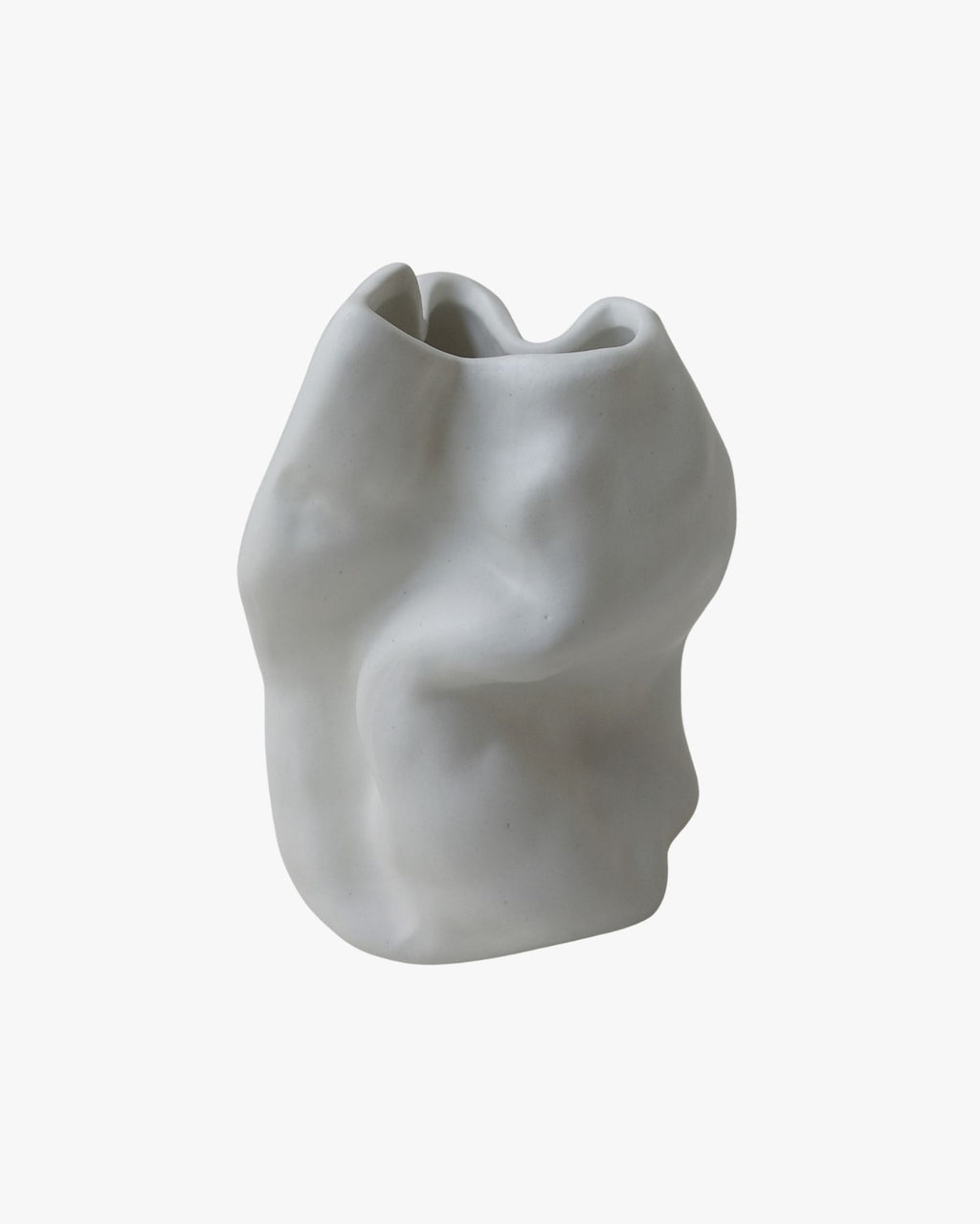 Medium Vessel Matte White