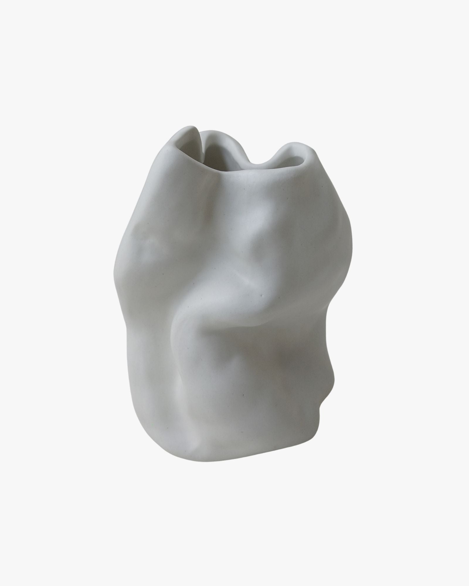 Medium Vessel Matte White