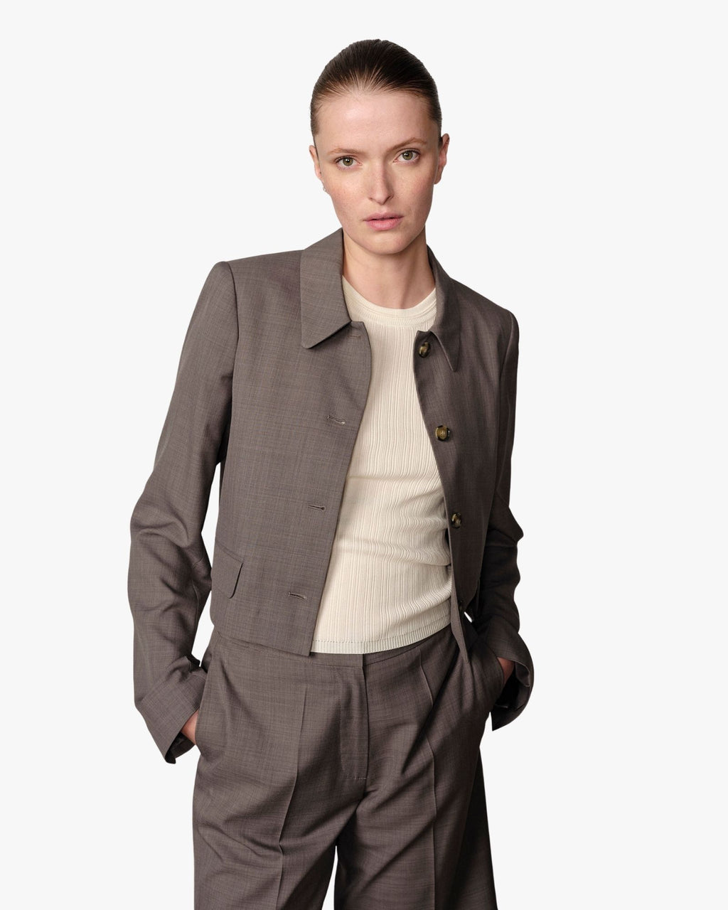 Baron Fittet Jacket Grey