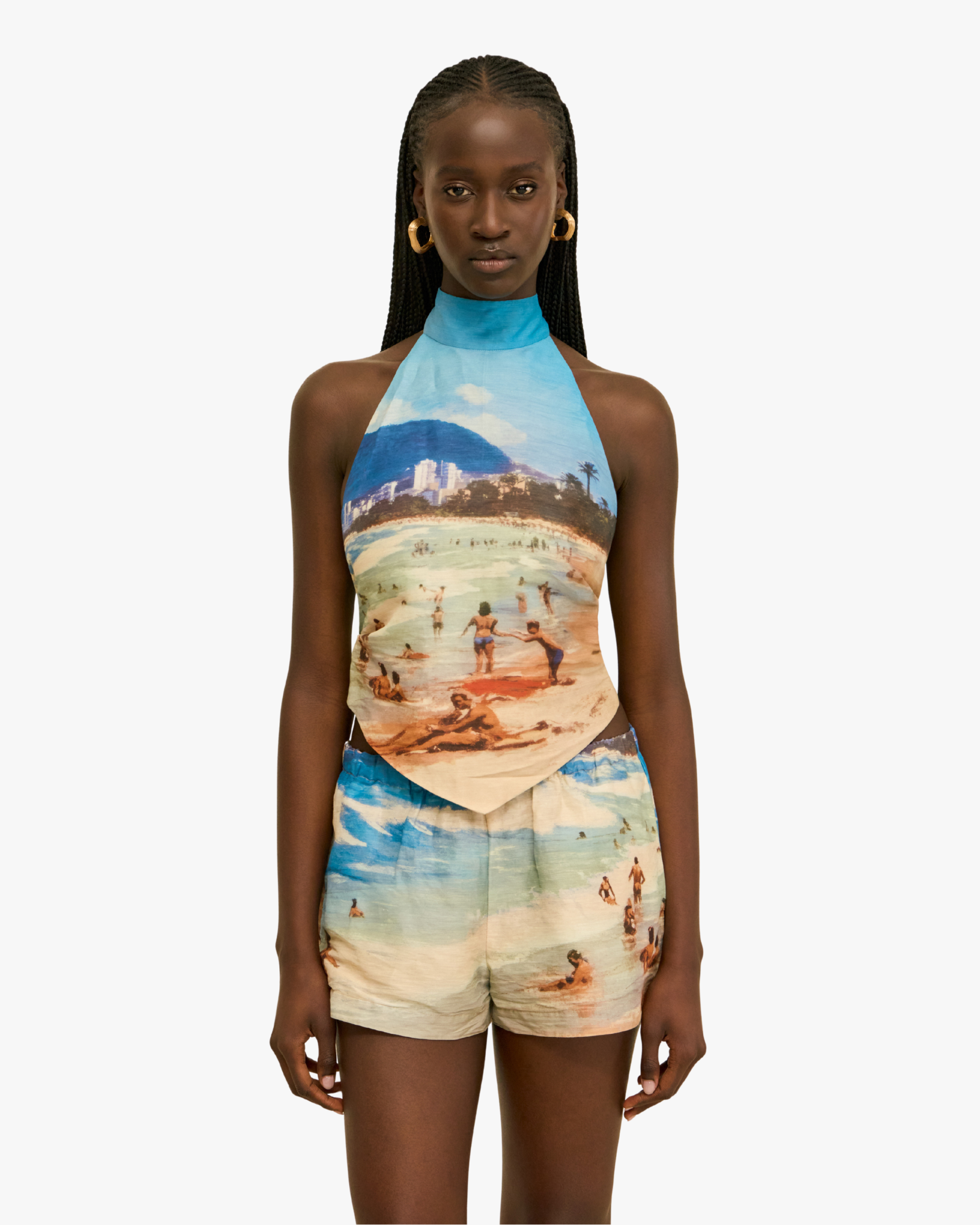 Bina Adjustable Neck Top