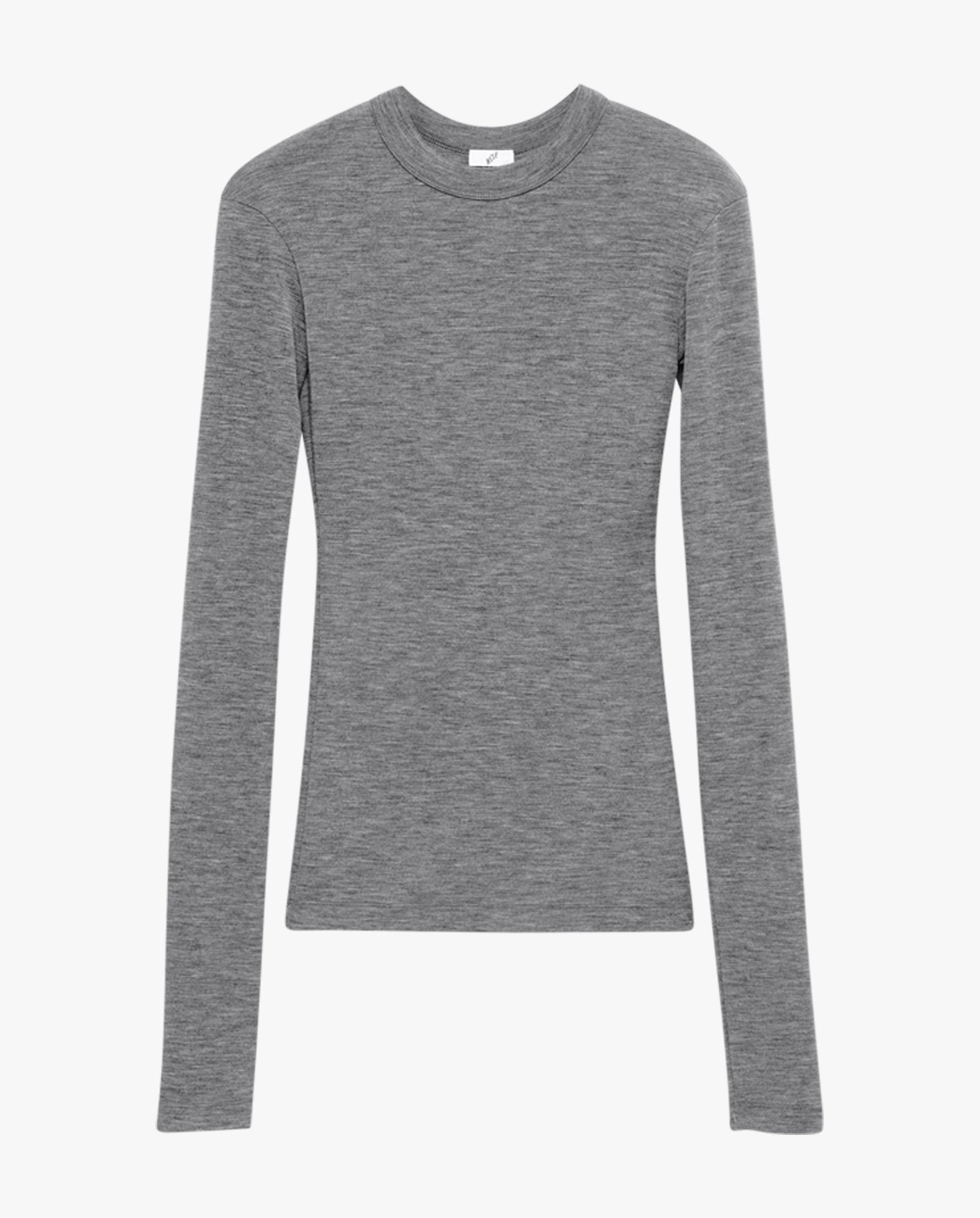 Long-Sleeve Jersey Wool