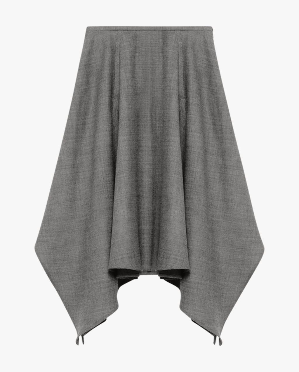 Matinee Melange Wool Maxi Skirt