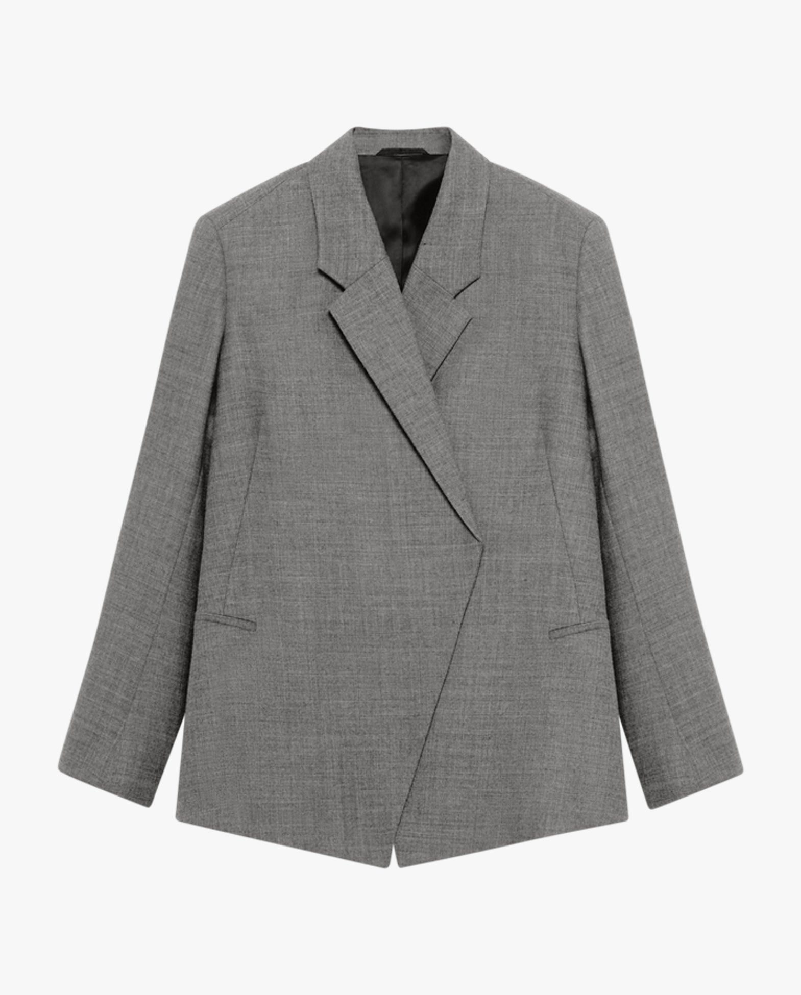 Polus Melange Wool Suit Jacket
