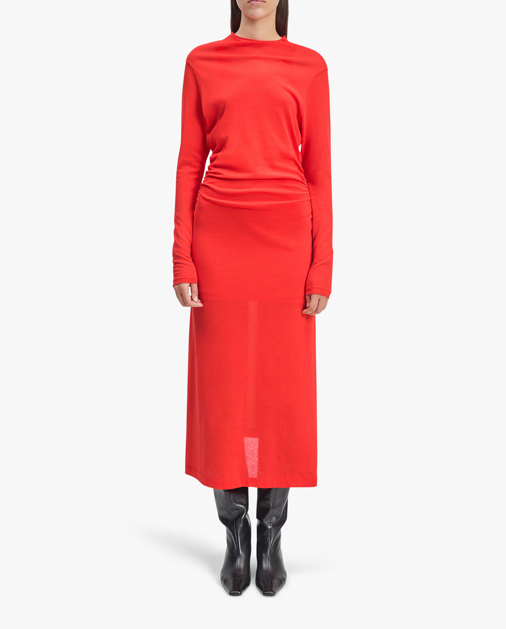 Stage Sheer Organic Cotton Layered Dress