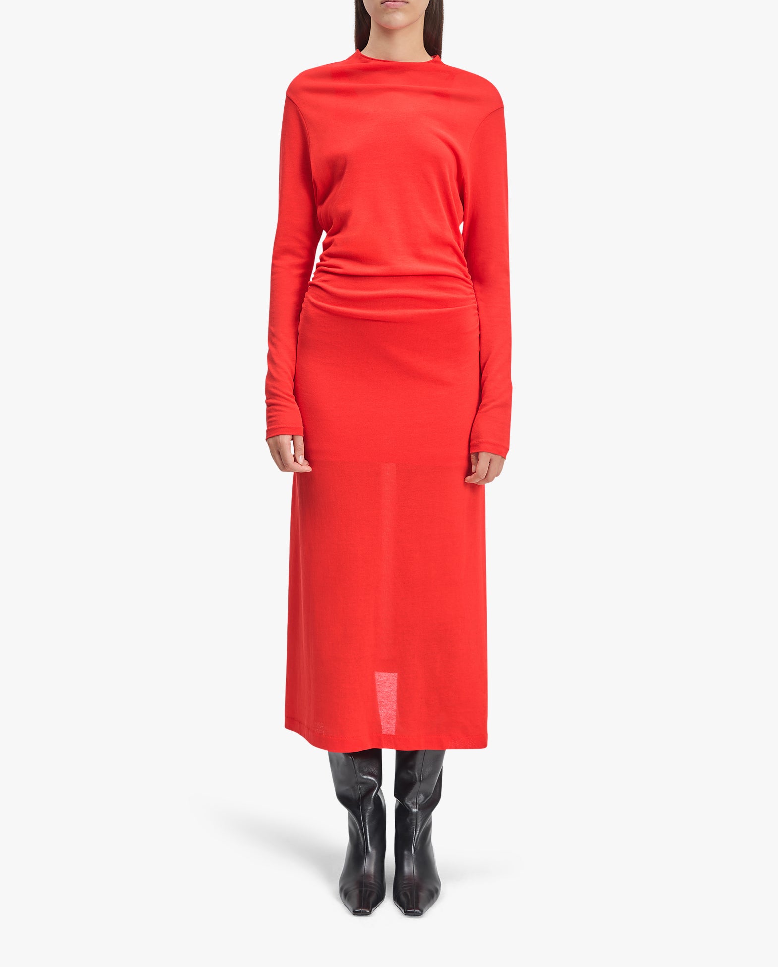 Stage Sheer Organic Cotton Layered Dress