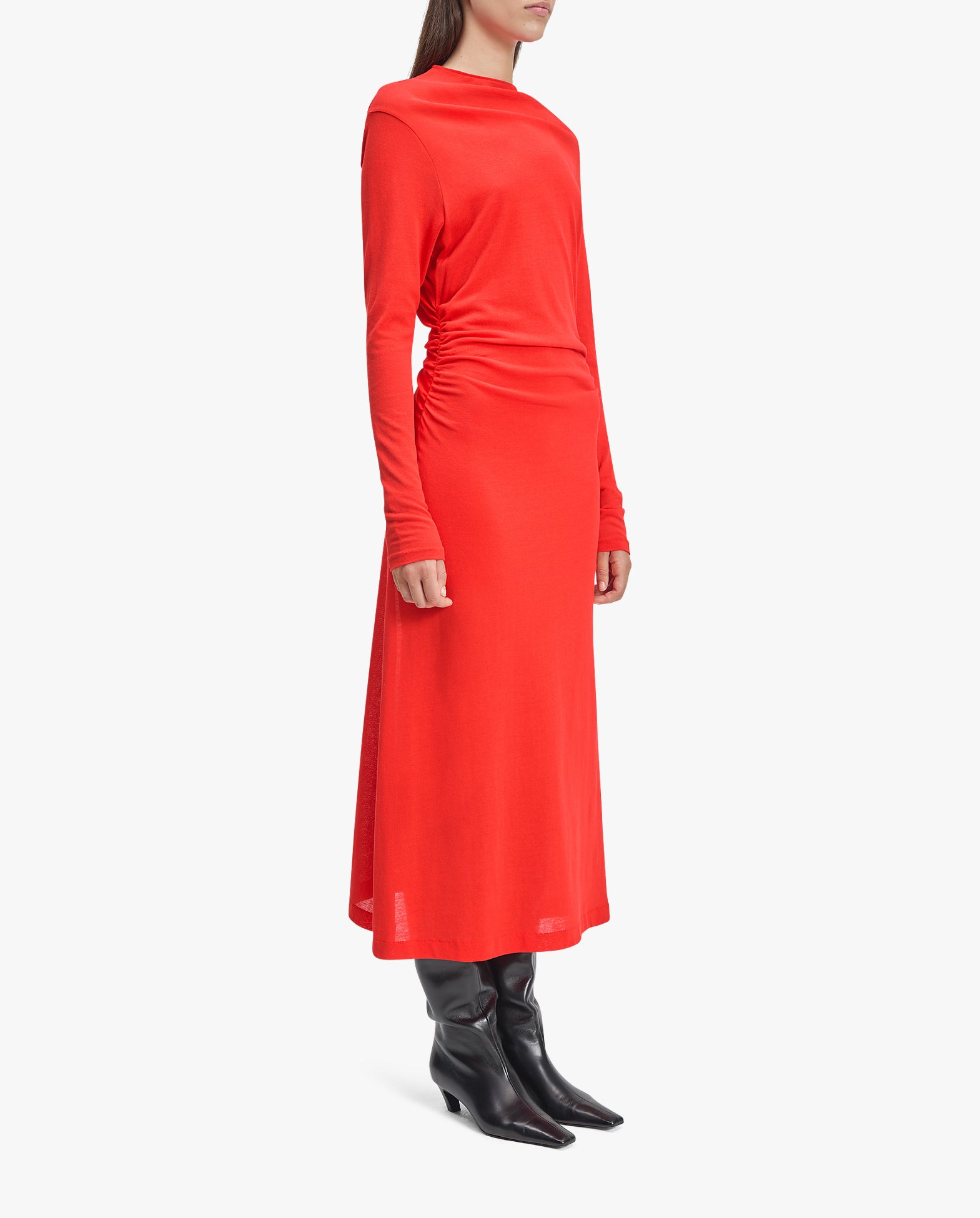 Stage Sheer Organic Cotton Layered Dress