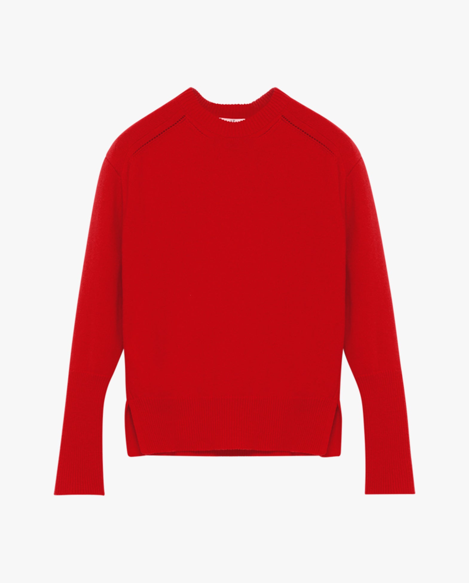 View Round-Neck Knit Sweater