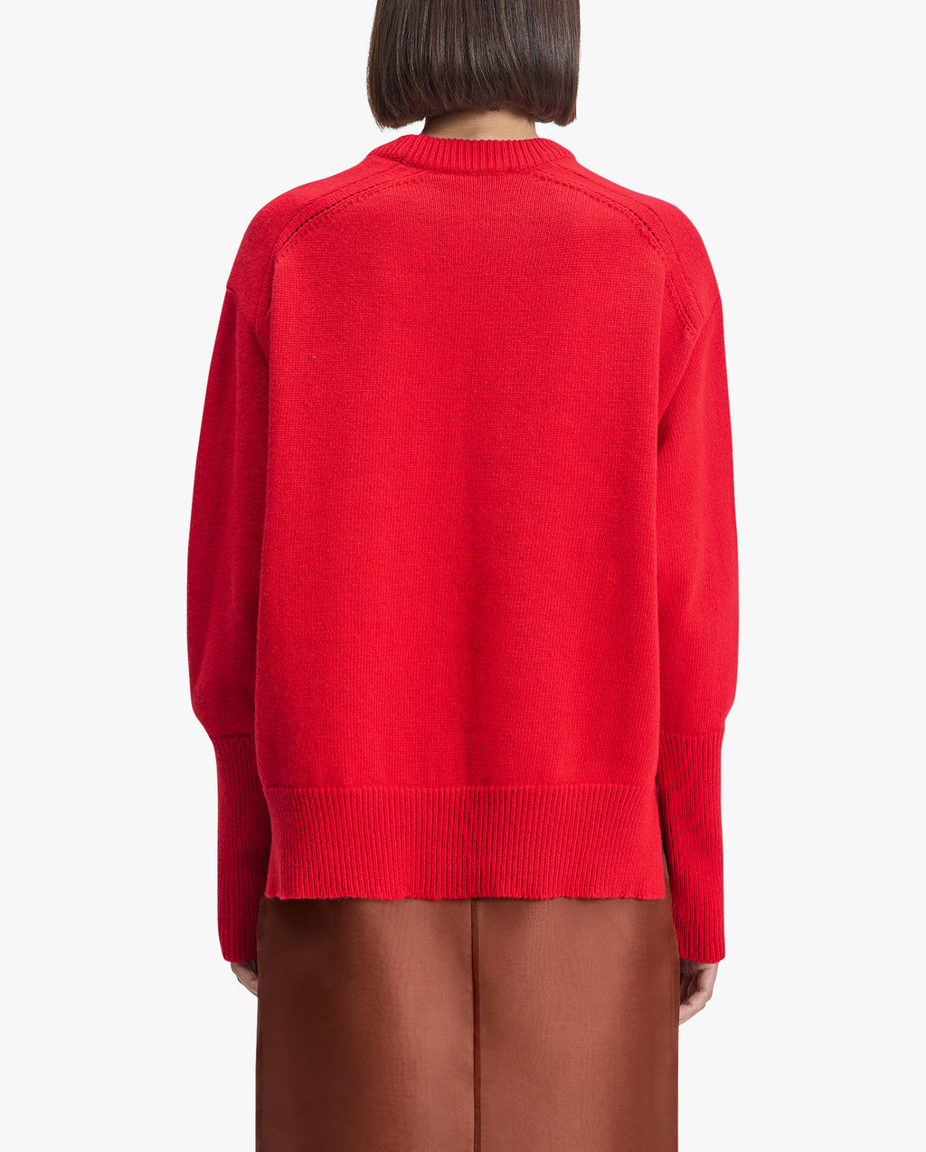 View Round-Neck Knit Sweater