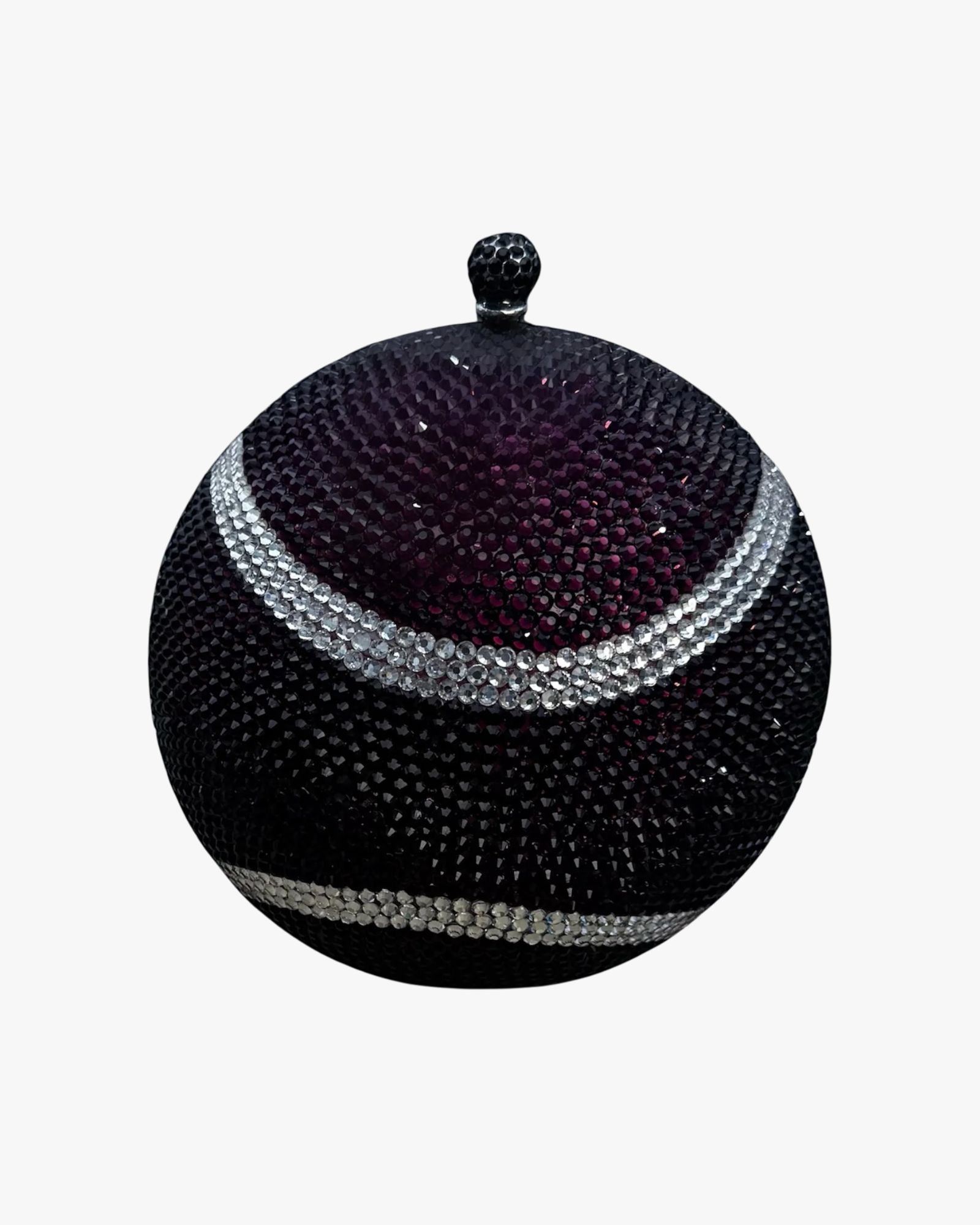Tennis Ball Clutch Black