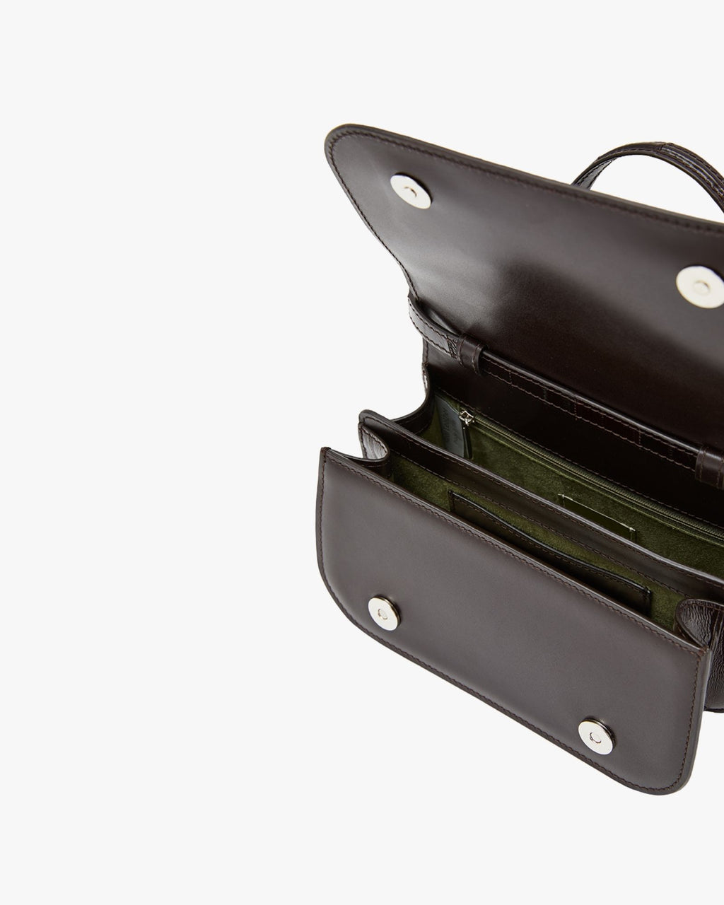 Small-Sized Bag In Eel Dark Brown Bonissima Small