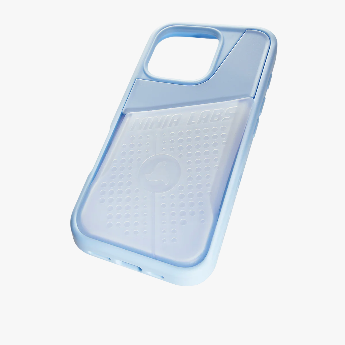 Flex Pouch Case Baby Blue/ Clear