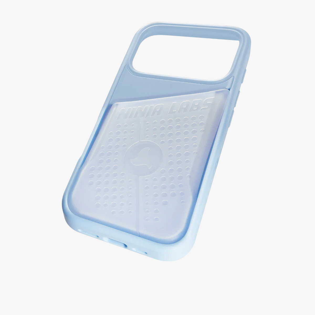 Flex Pouch Case Baby Blue/ Clear - iPhone 17 Pro & Max